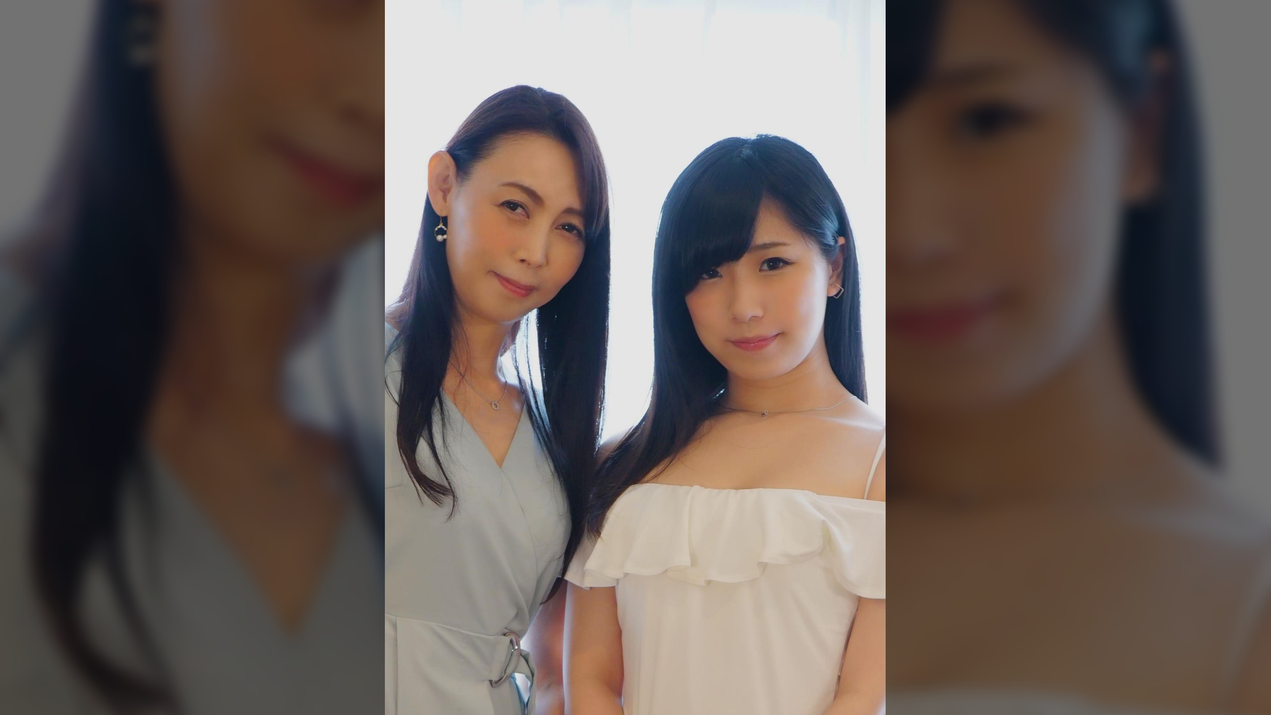 豊島区でゲット！お堅い職業の旦那を忘れて昼間から母と娘のマ〇コ遊び！エロい身体を比べて楽しむ。今井ゆうこさん（48） かおりちゃん（23）
