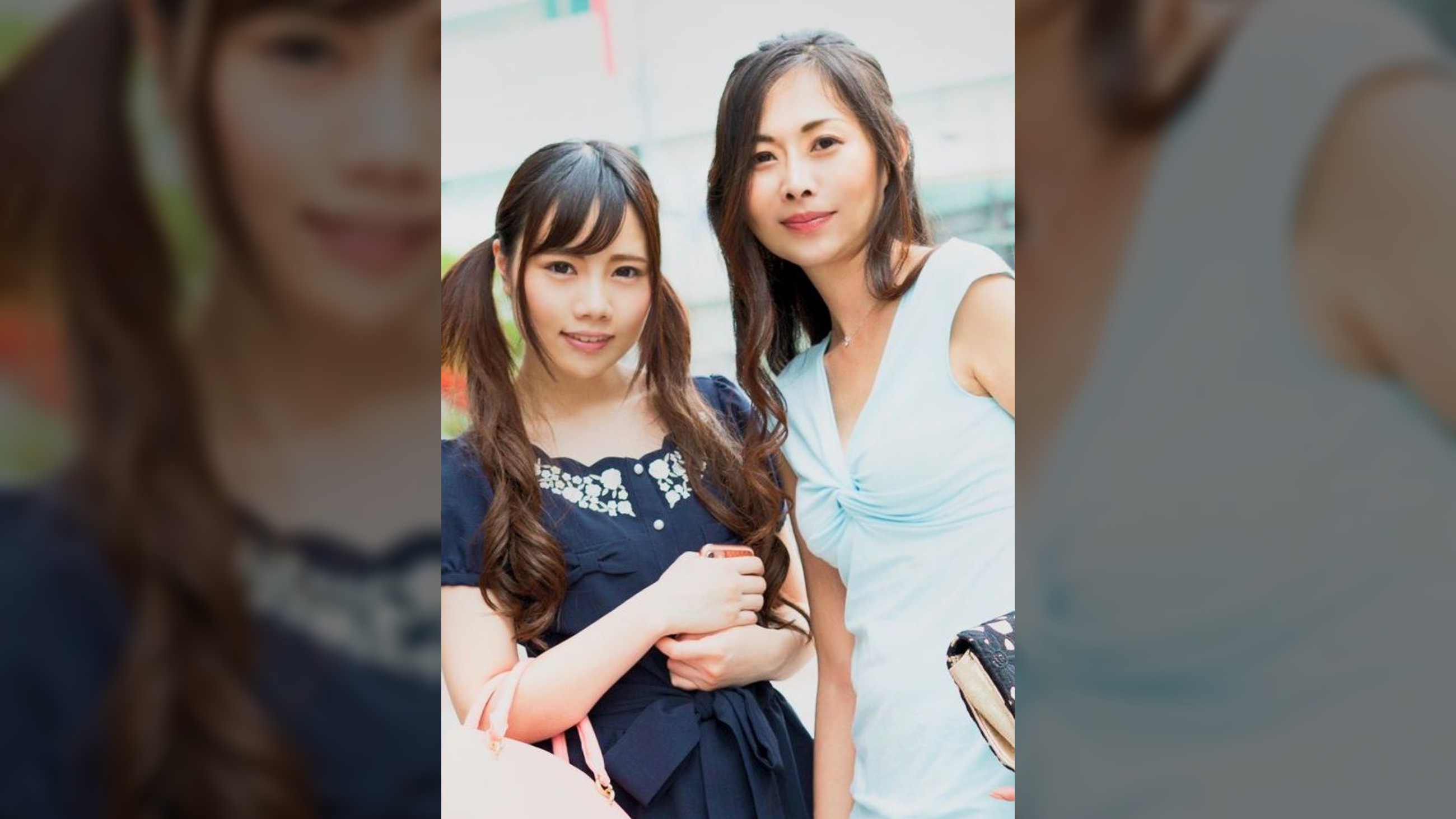 池袋で見つけた美人親子の美マンを1本のチ〇コで楽しむ。娘からクリトリスに電マを当てられ絶頂するスケベ過ぎな母！大石まさみさん（47） ゆなちゃん（19）