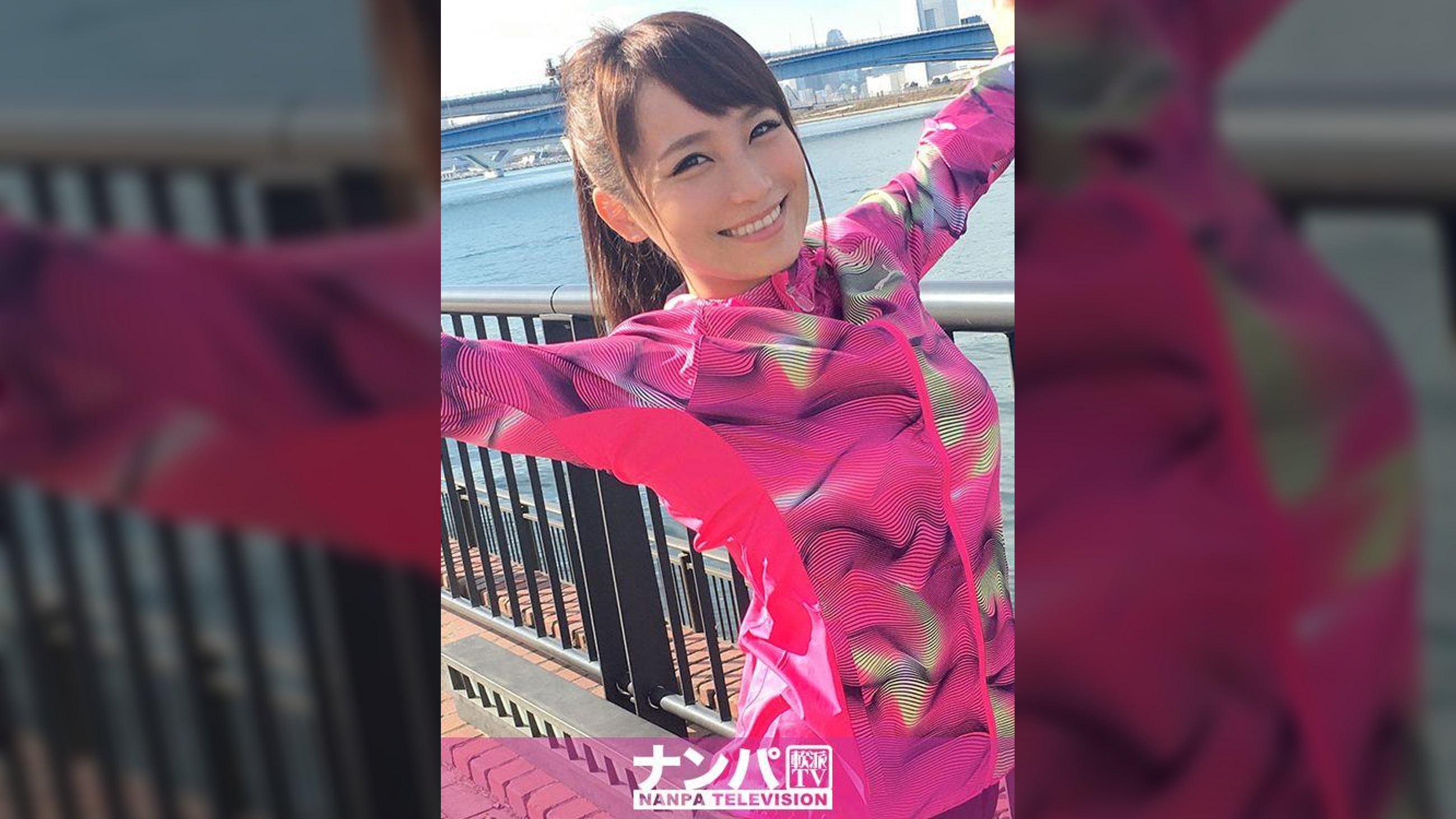 ジョギングナンパ 04 in お台場 まお 22歳 アナウンススクール専門学生