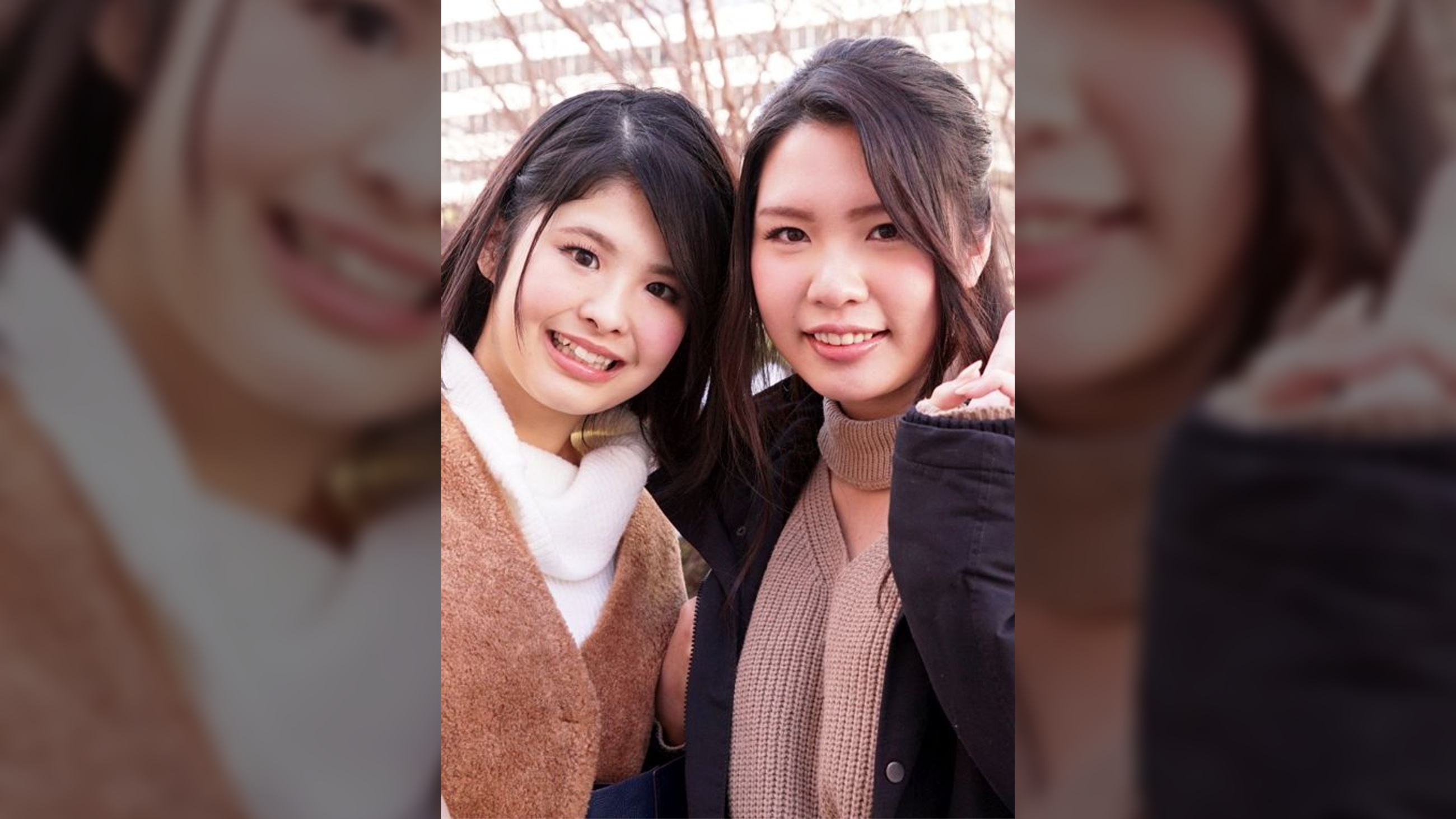 さつき　２２歳Ｇカップ　＆　えみり　２２歳Ｆカップ