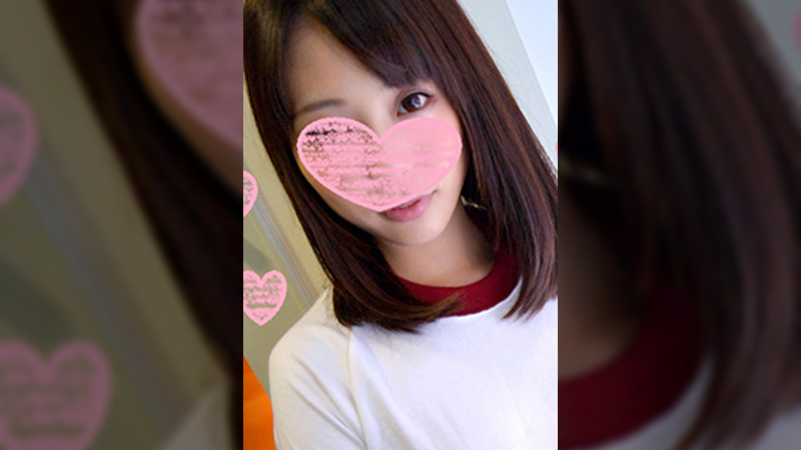 【個人撮影】なっちゃん２０才 初中出し☆生NGの￥交娘とゴム無し性交♥射精寸前ペニスにノーガード子宮押し付け●●●大量中出しダブルピース【素人動画】