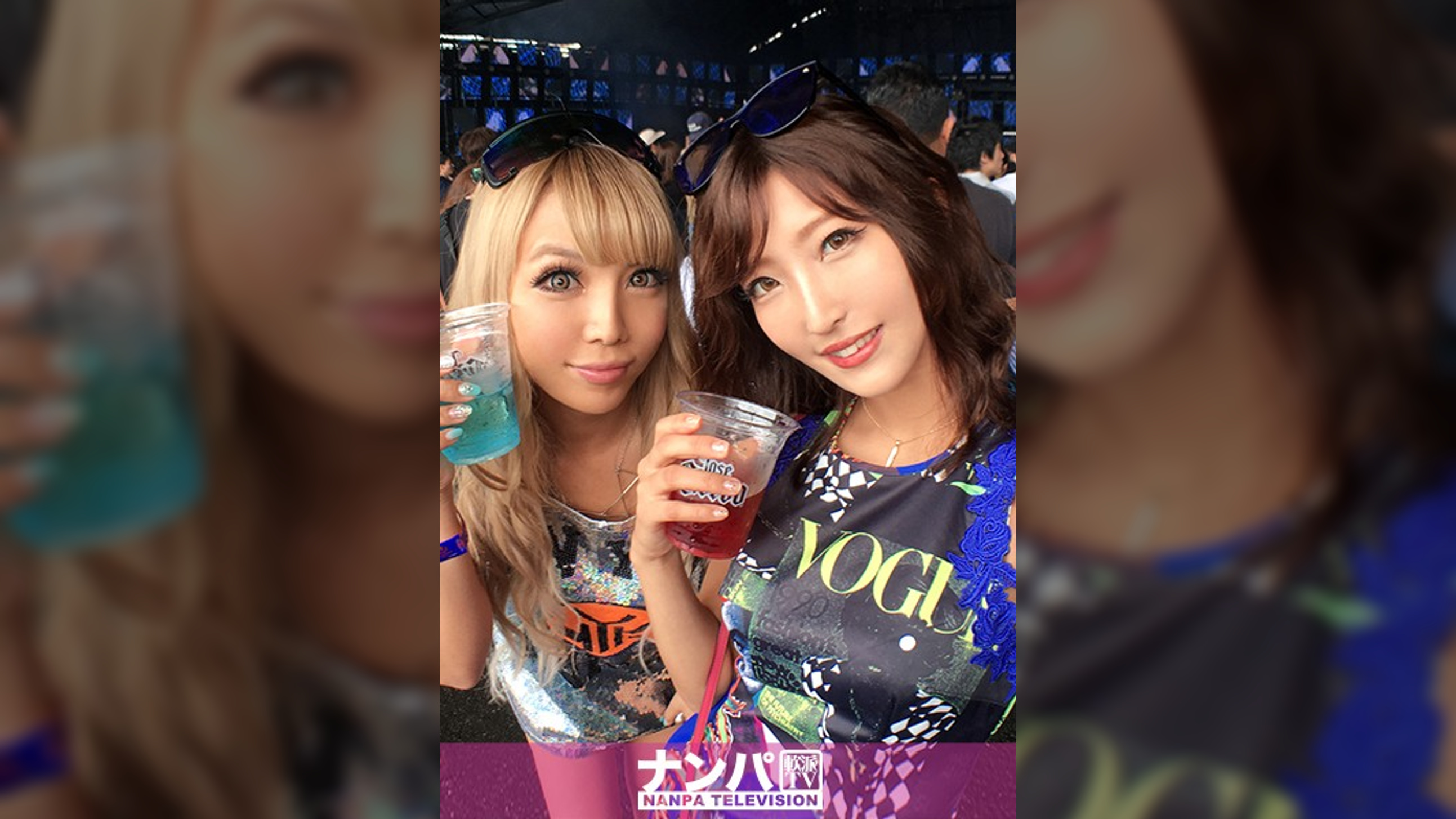 【パリピフェスでパリピギャルGET！】平成最後のU〇TRA JAPANでボルテージ最高潮のエロ美女2人組を即日ホテルへお待ち帰り！テンションアゲアゲ↑↑な4P乱交フェスへと展開！一体感最高のイキ尽きるまでセックス！