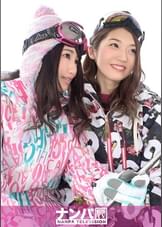 ゲレンデナンパ 02 吹雪の中で見つけたスノボ美女2人組！男も女もエロいトリックで魅せまくり乱れまくりな4P乱交SEX！！