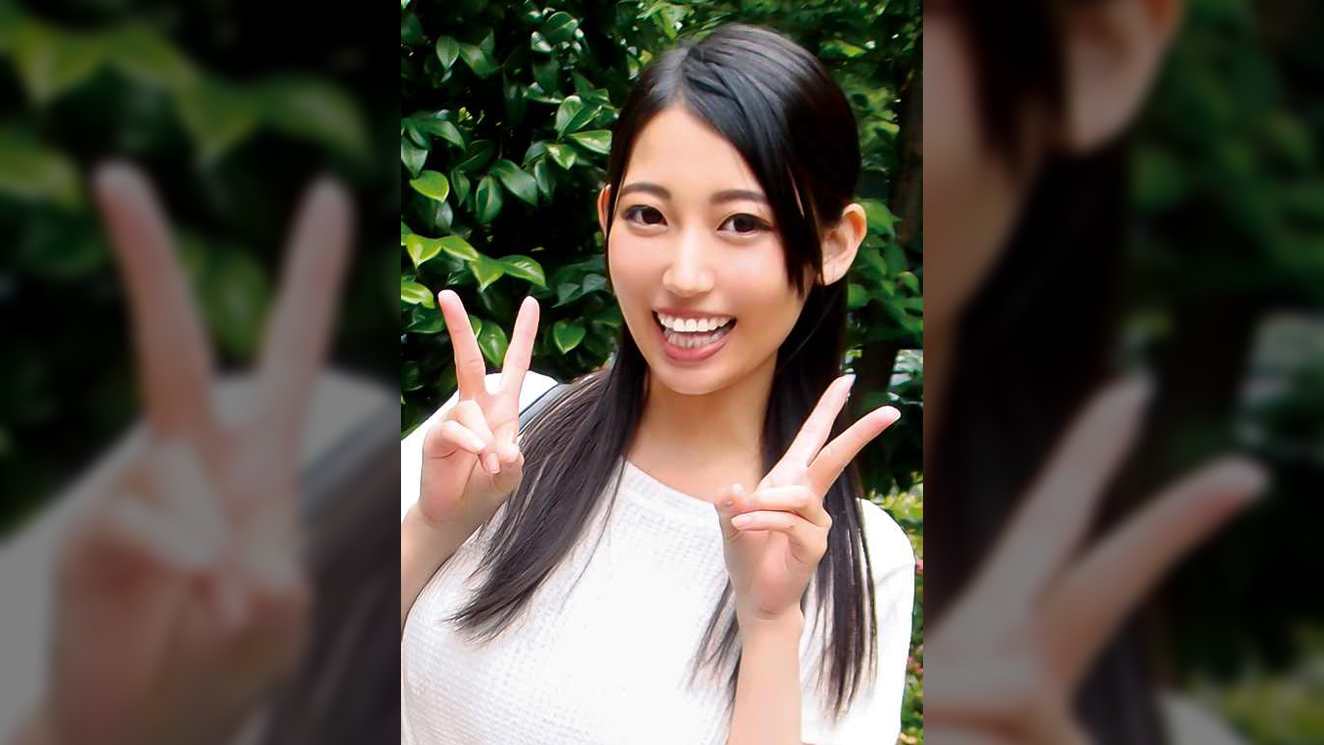 まりなさん　２０歳　黒髪ロング女子大生　【ガチな素人】