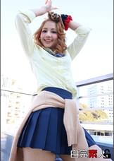 生意気ハーフギャルJ〇がオジサンとの３Pでチ〇コ中毒に…！