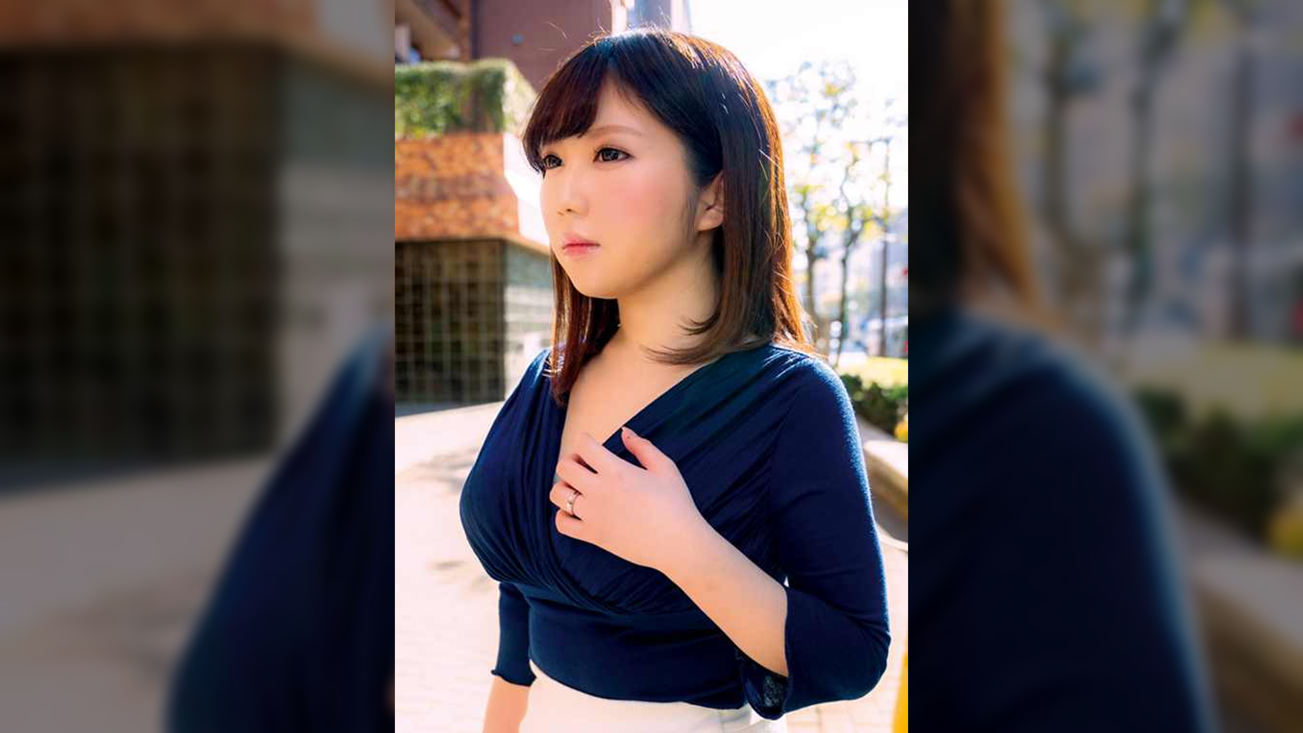 色白むっちり爆乳奥さまは結婚３年でもう他人棒を漁るドスケベ性欲の持ち主