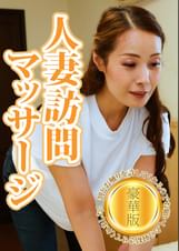人妻訪問マッサージは割とお触りを許してくれるのでお願いしたら射精させてくれました！豪華版（1）