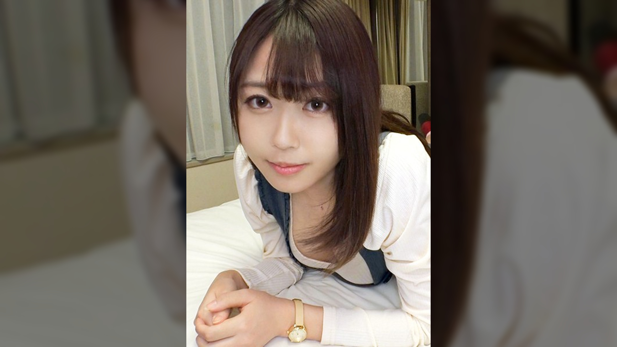 【初撮り】【早漏女子大生】【動いちゃダメッ！！】雪のような白い肌の大学3年生。ほんわかした妹系の彼女を巨根で激しく弄べば… ネットでAV応募→AV体験撮影 1158