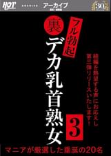 裏フル勃起デカ乳首熟女3 マニアが厳選した垂涎の20名