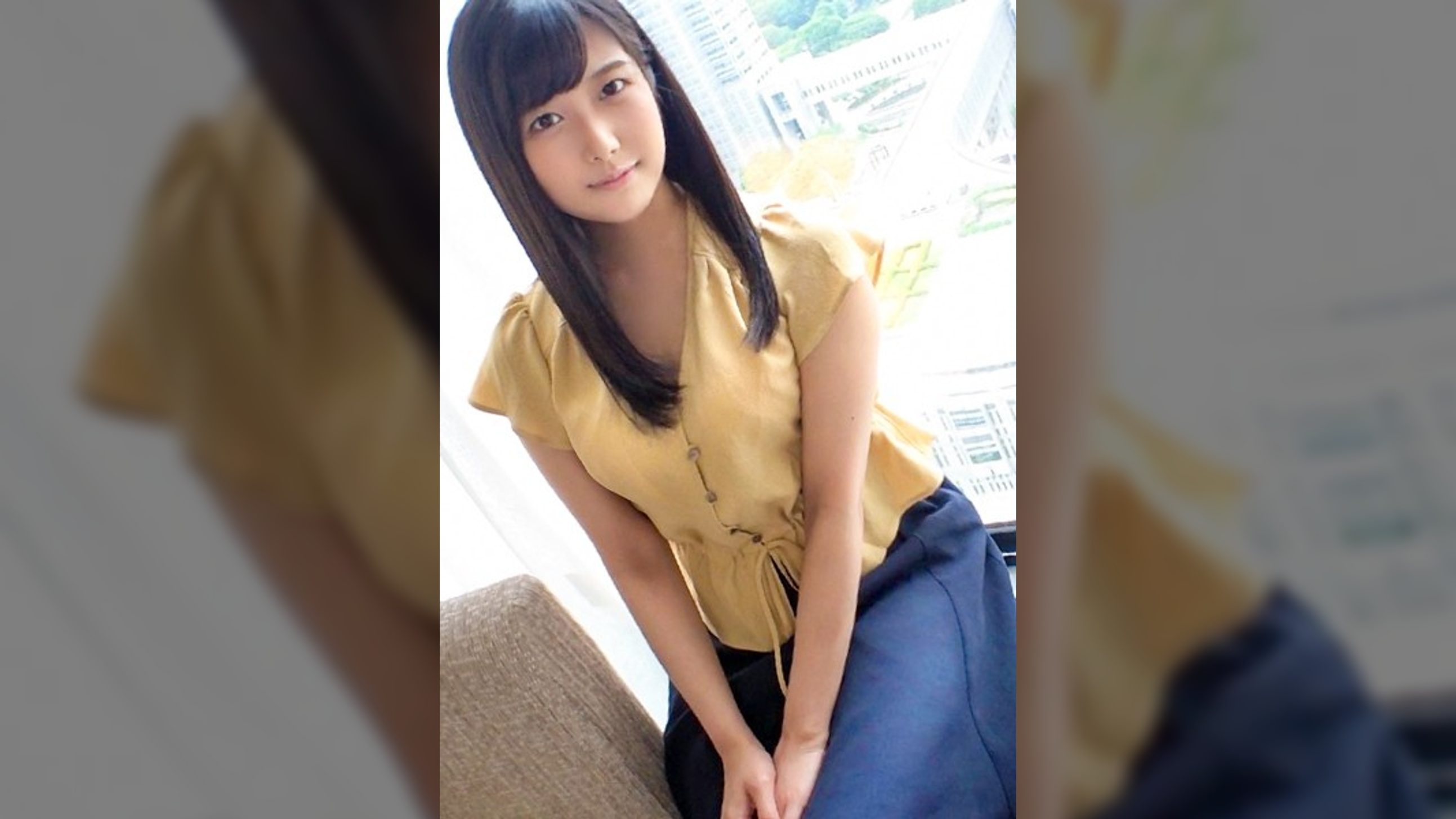 【初撮り】【妹系のモテ顔女子】【大量の潮を漏らして】妹にしたいランキング1位の清楚系受付嬢。とびっきりの笑顔を快感で歪め、甘えた声で快感を告げる彼女は.. ネットでAV応募→AV体験撮影 1309