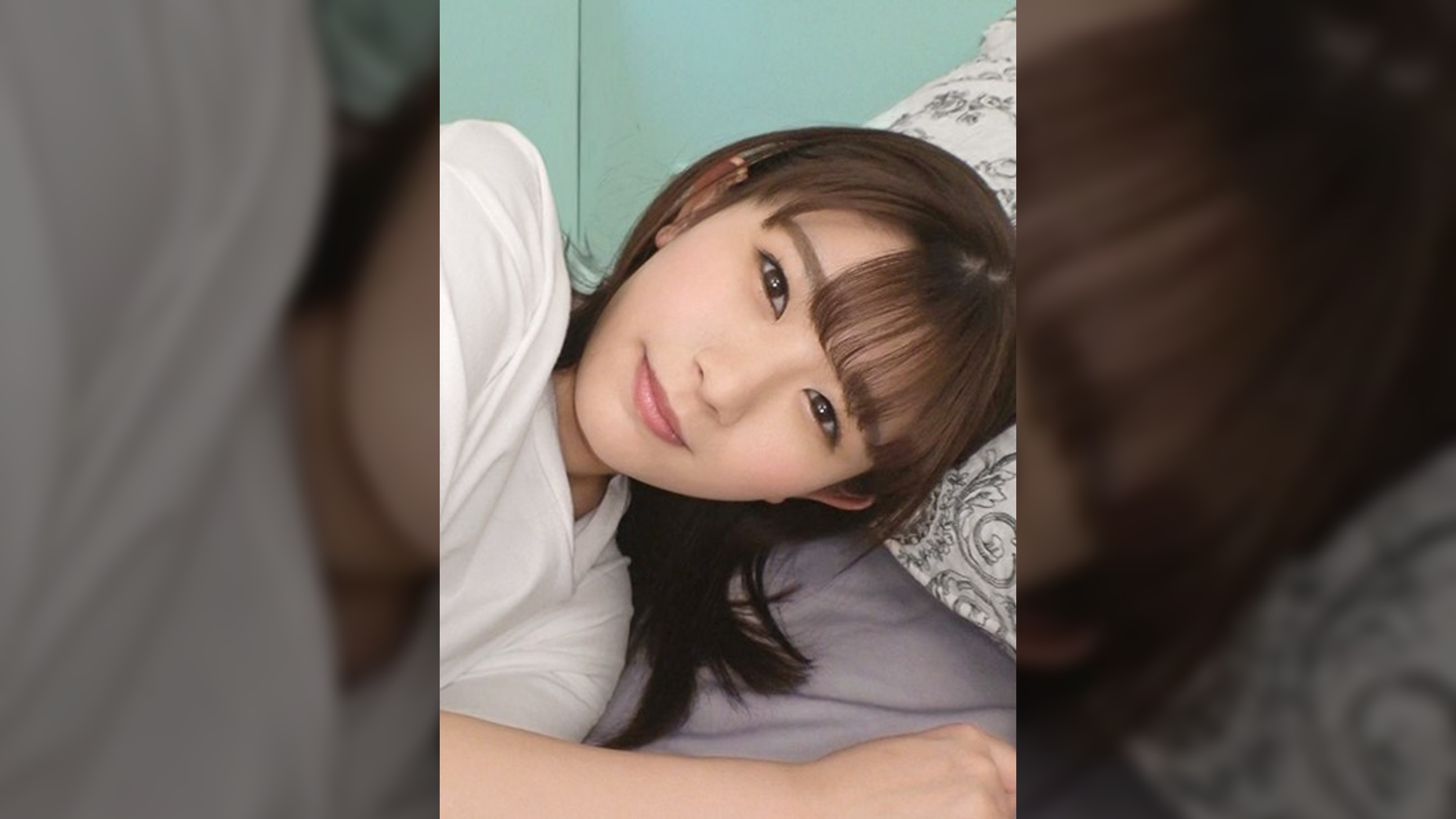 【初撮り】【こっそり逝きする彼女を..】【シーツに作る潮染み】耳を赤くして本気で感じる19歳。可愛い笑顔で喋っていた少女が… 応募素人、初AV撮影 131