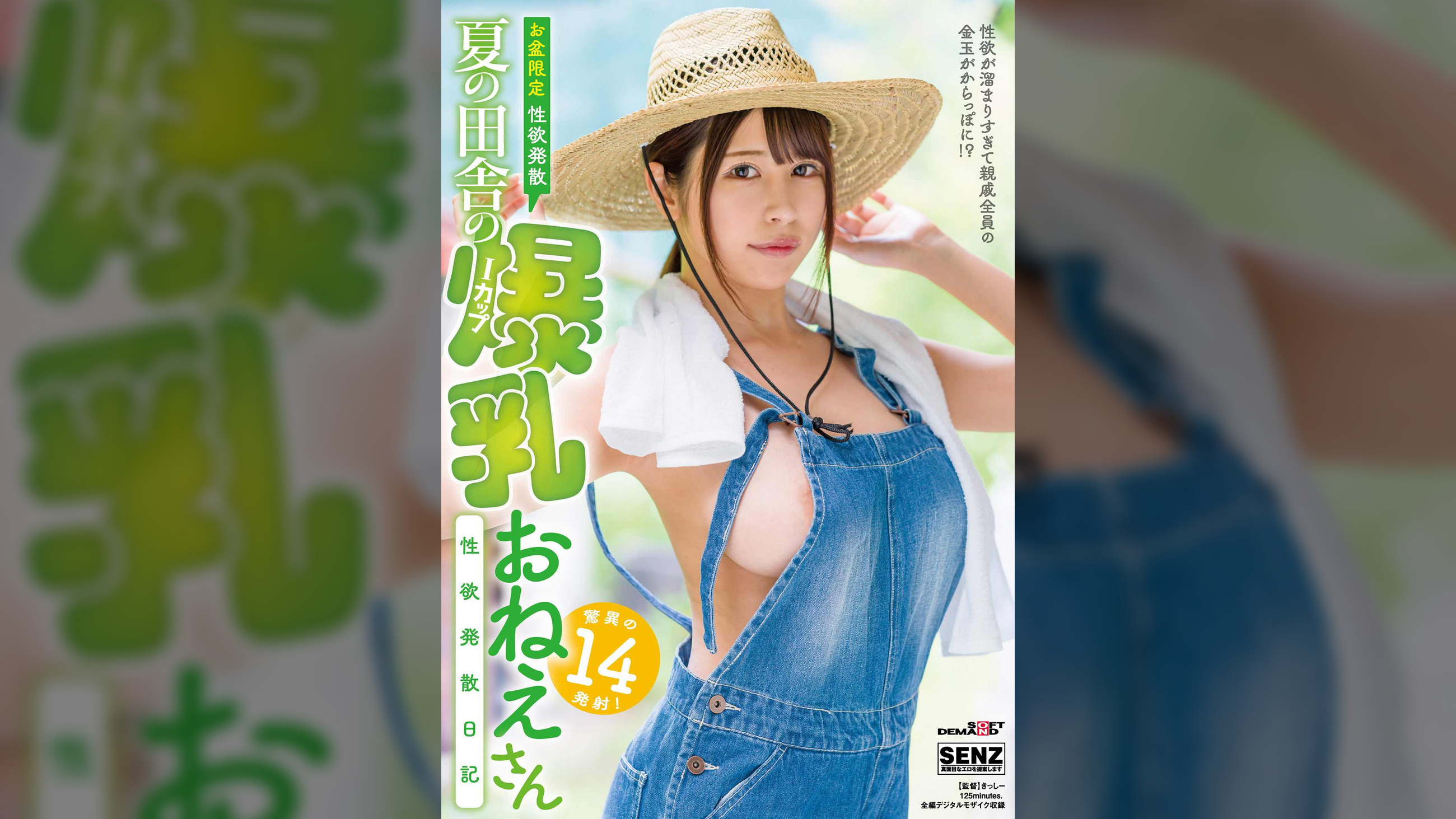 【お盆限定 性欲発散】夏の田舎の爆乳おねえさん性欲発散日記