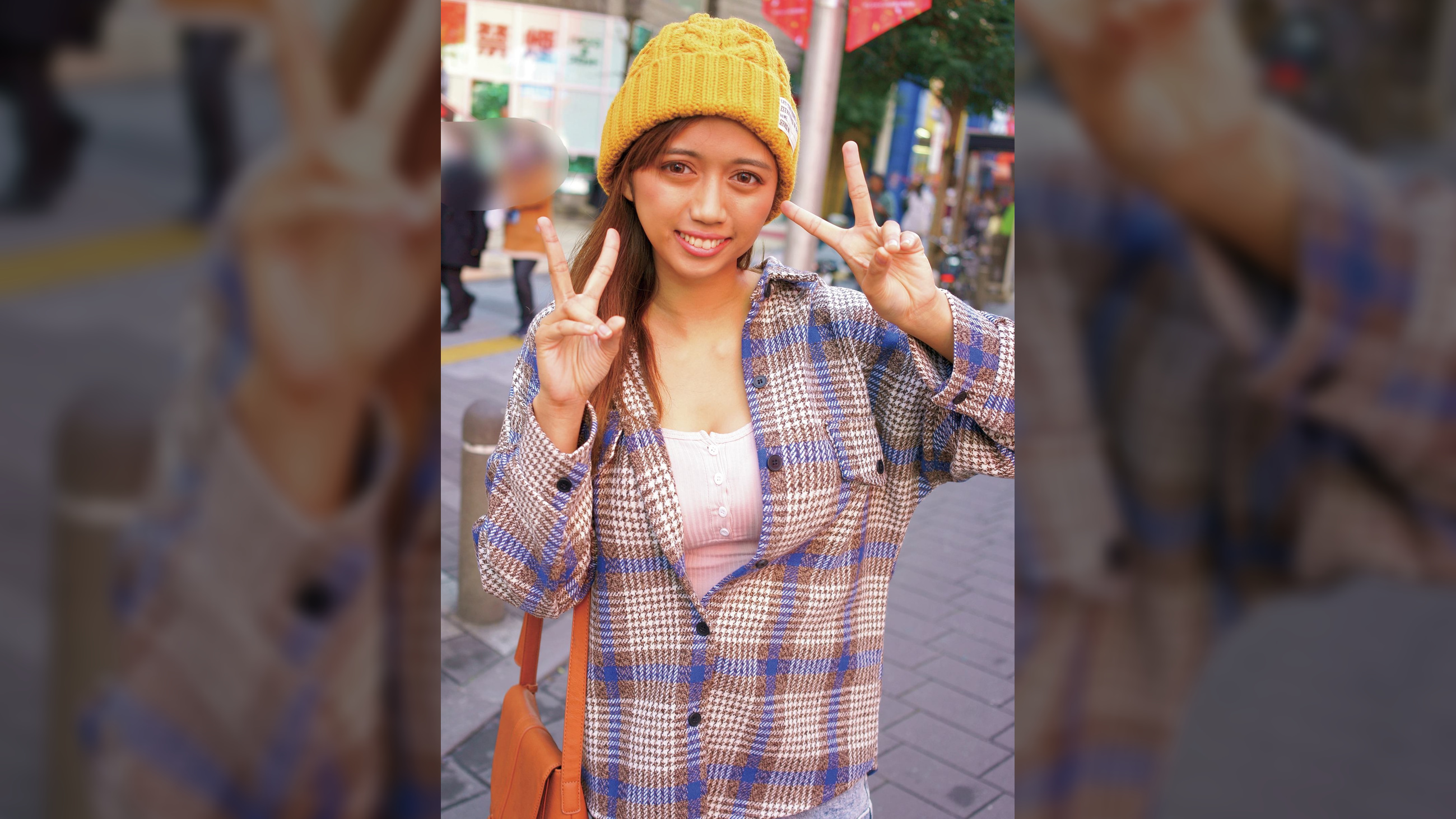 ※流出※ロスから来日したアジア系の巨乳アメリカギャルを無理パコ