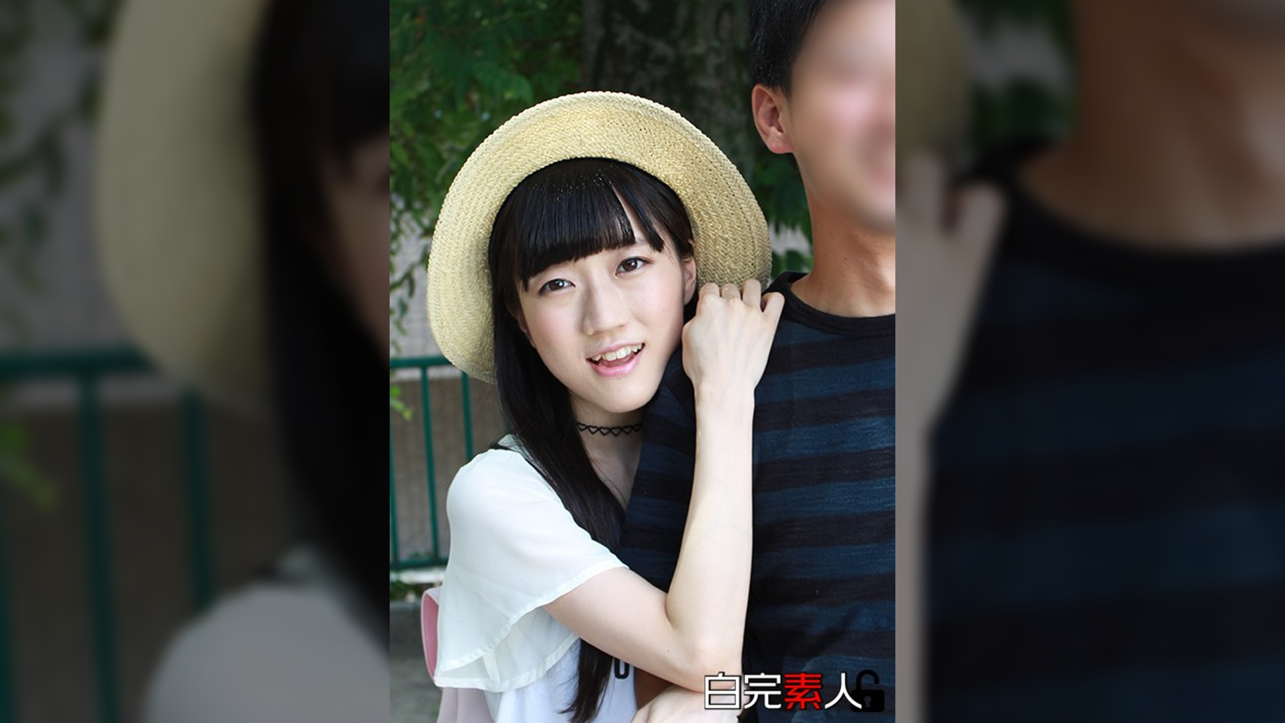 【NTR】ガリ貧乳美少女が彼氏に見せつけSEX