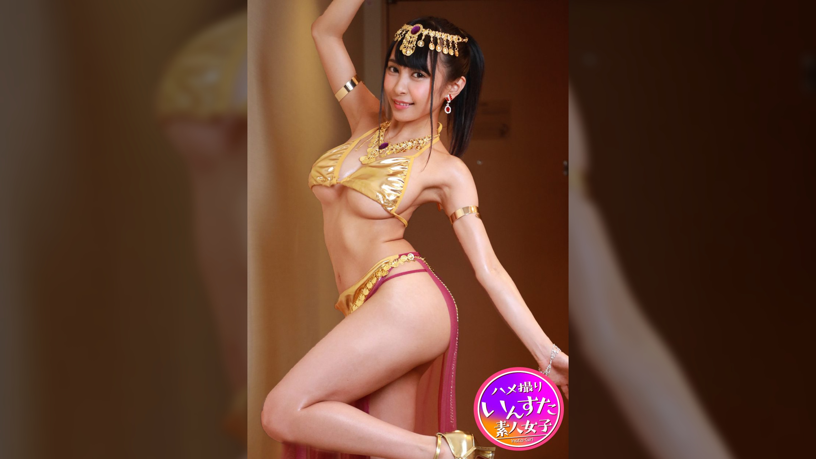 【現役グラドル】 現役週刊誌グラドルと裏のコスプレ撮影会で中出しSEX