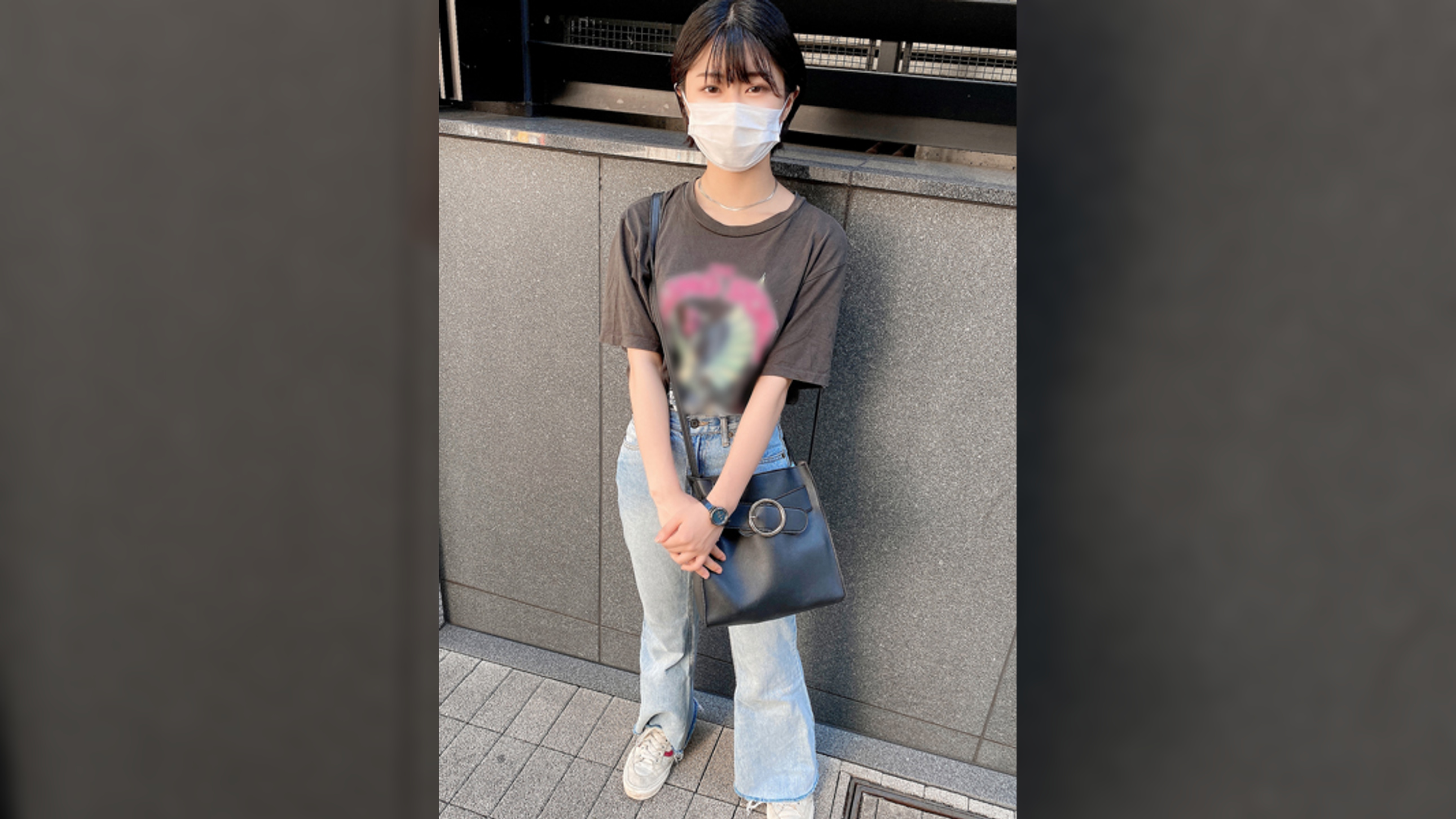 音楽系の専門生。P活女子とは思えない風貌の激レア短髪美少女…
