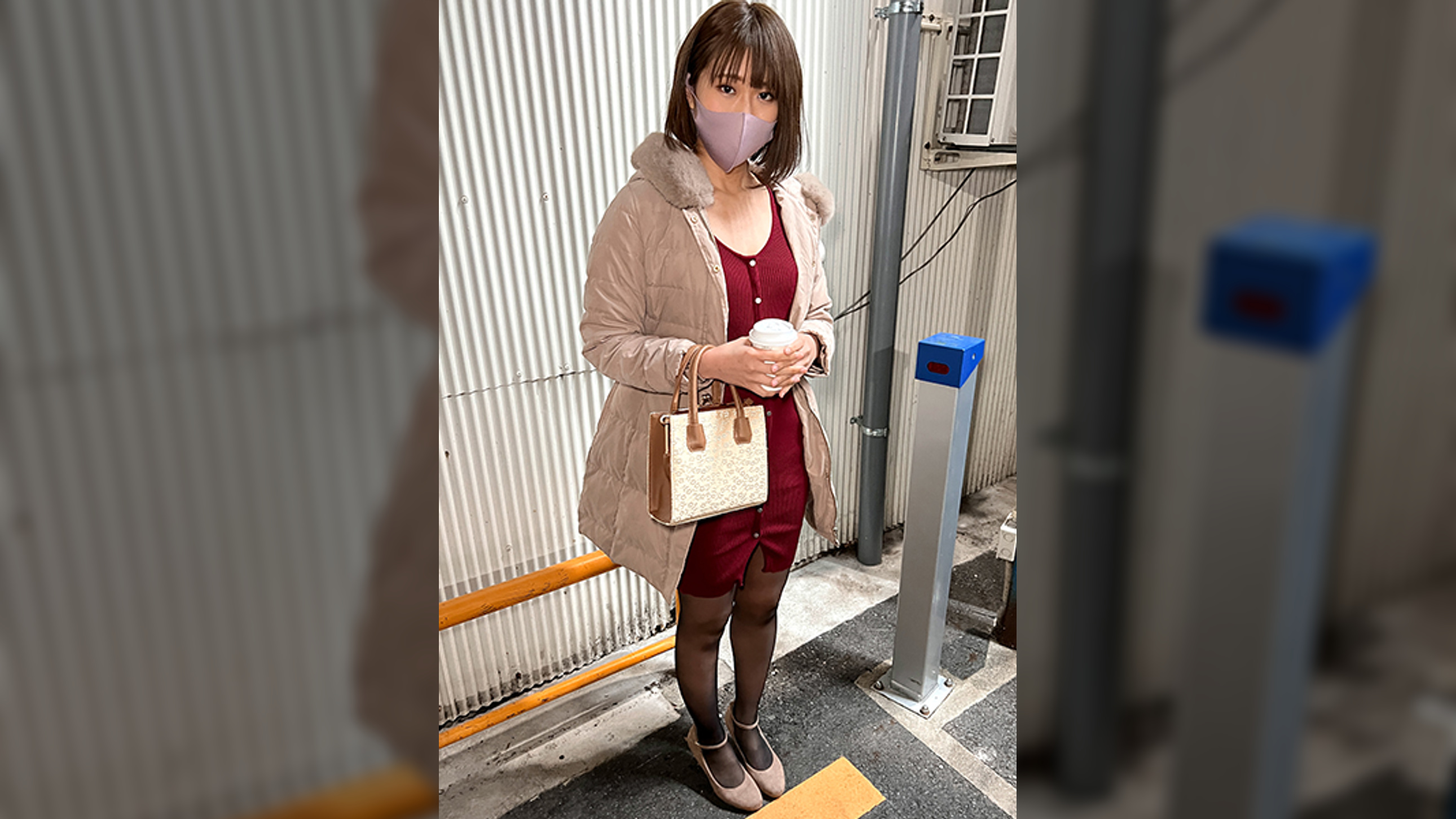 【個人撮影】ショートボブの美女とパパ活_感じている顔が可愛い過ぎる童顔のお姉さんに無許可中出し
