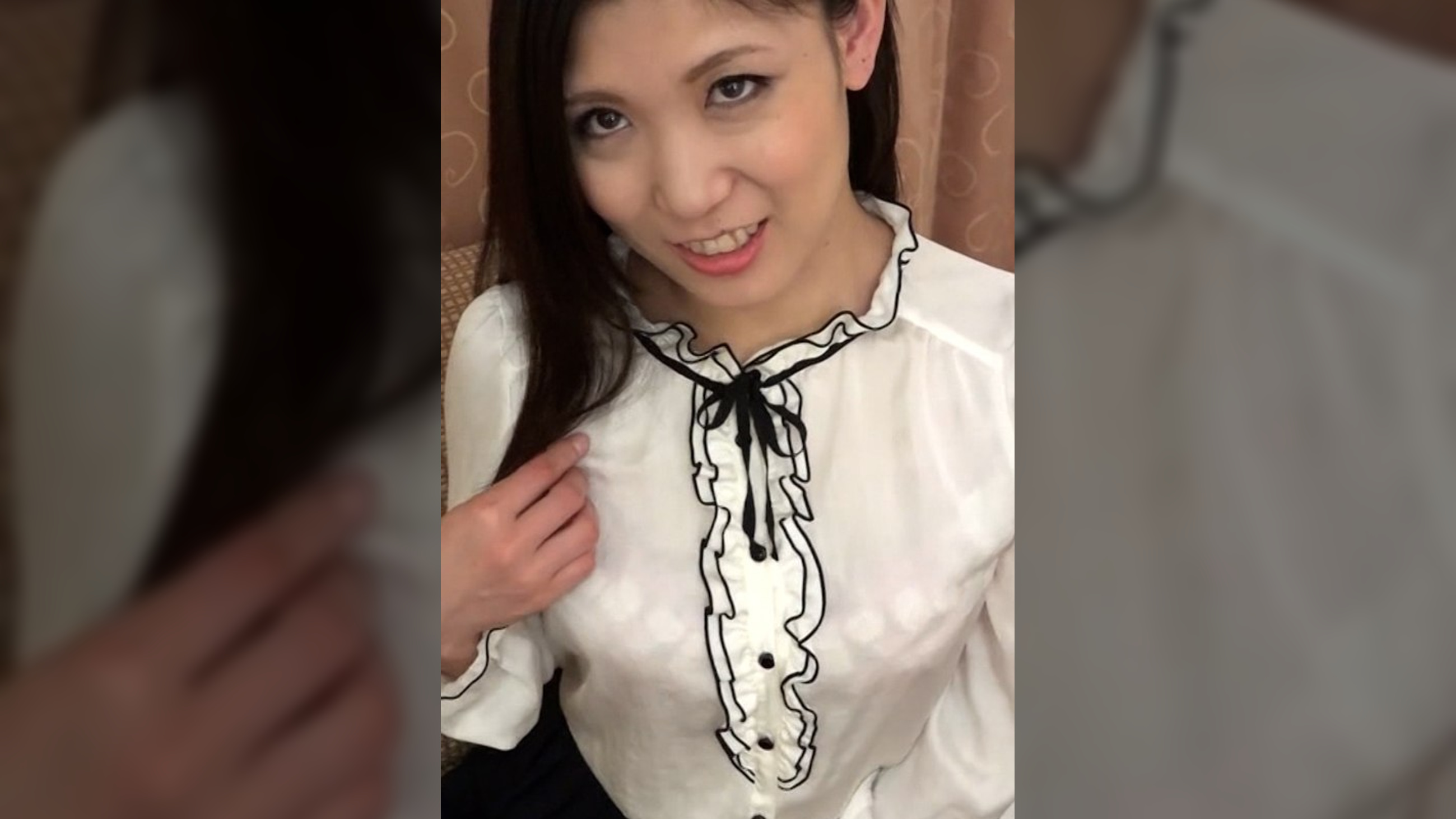 Fカップの若妻の弥生さんエッチな撮影も謝礼に釣られて受け入れて服を脱ぎ下着を濡らして満たされイク