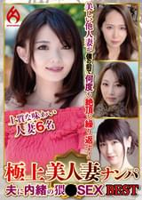 極上美人妻ナンパ 夫に内緒の××SEX Best5 6名