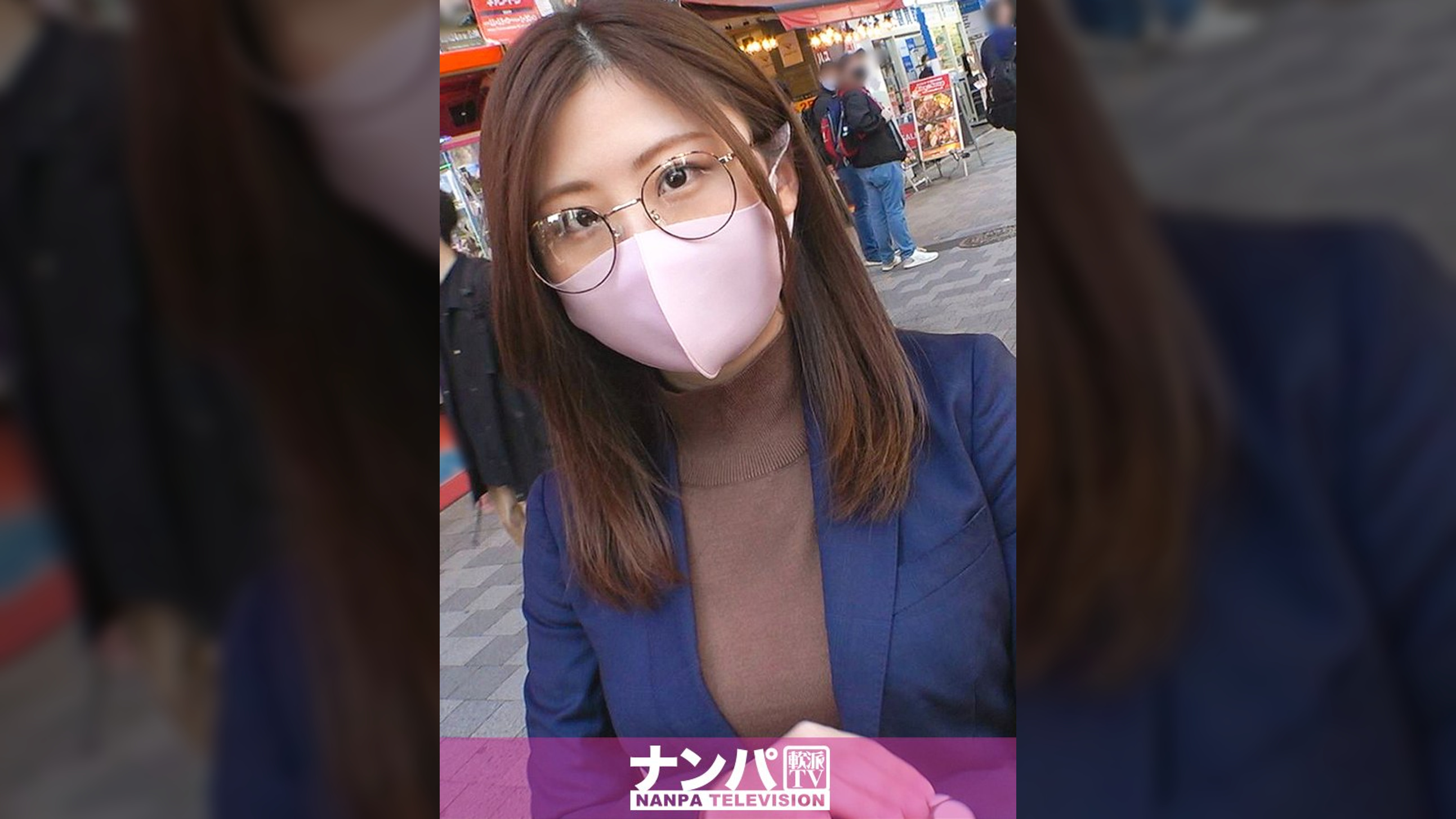 マジ軟派、初撮。 1748 夜通し働いたお疲れお姉さんをナンパ！八重歯が可愛くて胸キュンしたのでホテルに誘ってほろ●いにさせてみると…ムチプリのお尻が激エロ！バックや寝バックのシーンは必見！！