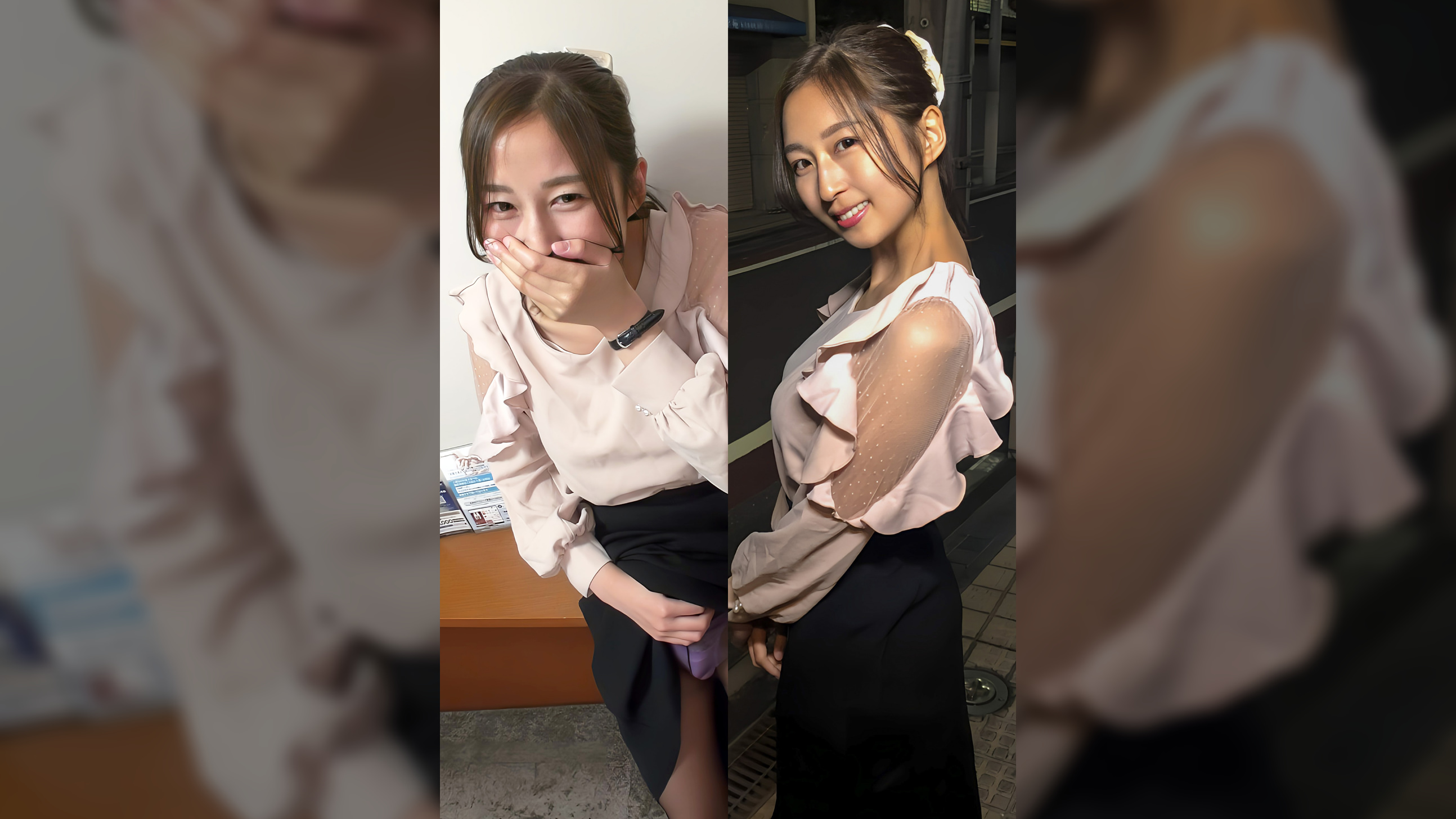 上品で清楚な女子アナの淫語実況ガチ本能SEX!