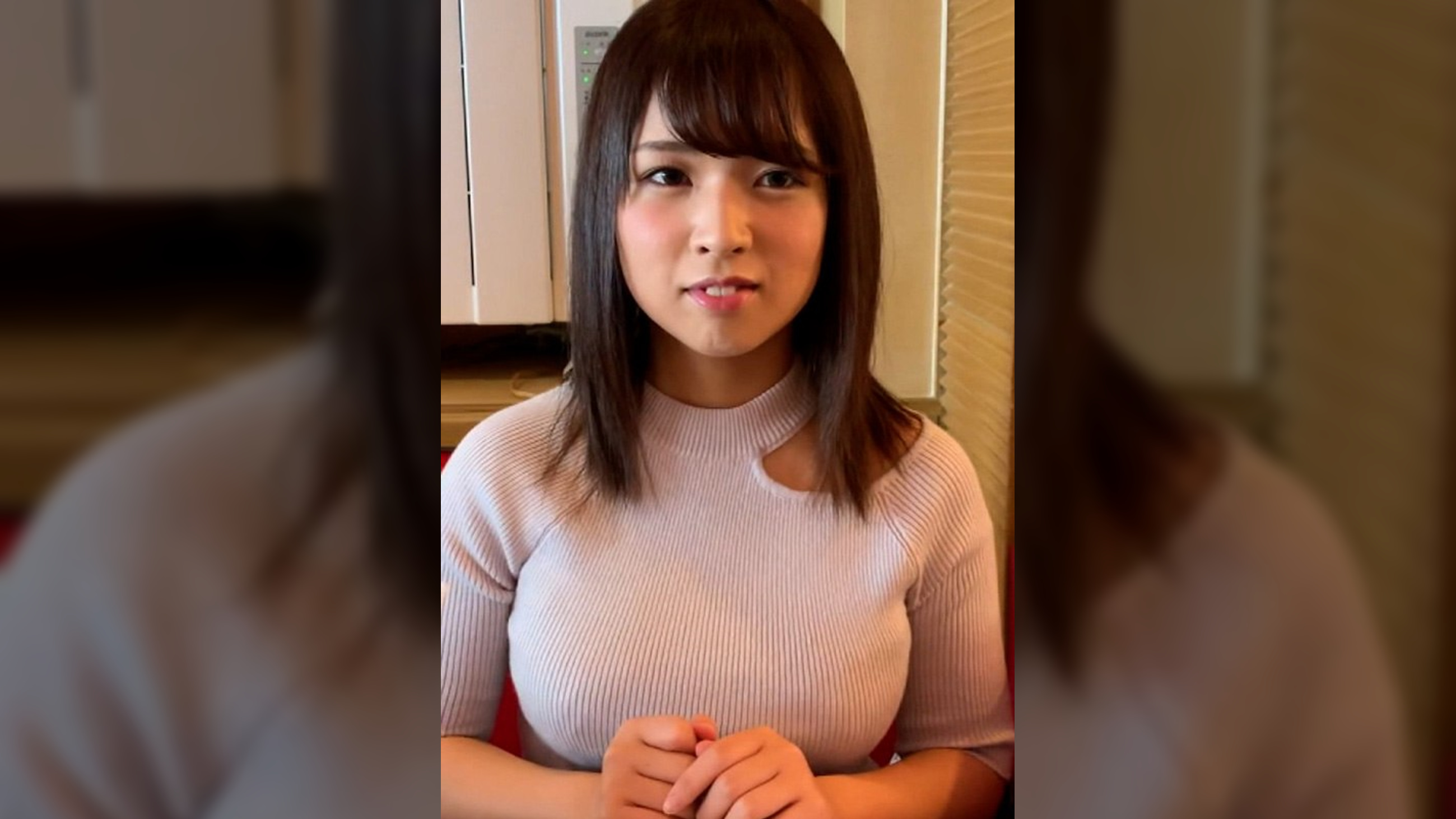 ハタチの巨乳美少女とビールで乾杯嵌め撮りSEX！SEX大好き感が溢れるリンちゃんを洗面台に押しあて勢いあまって膣奥中出し‼