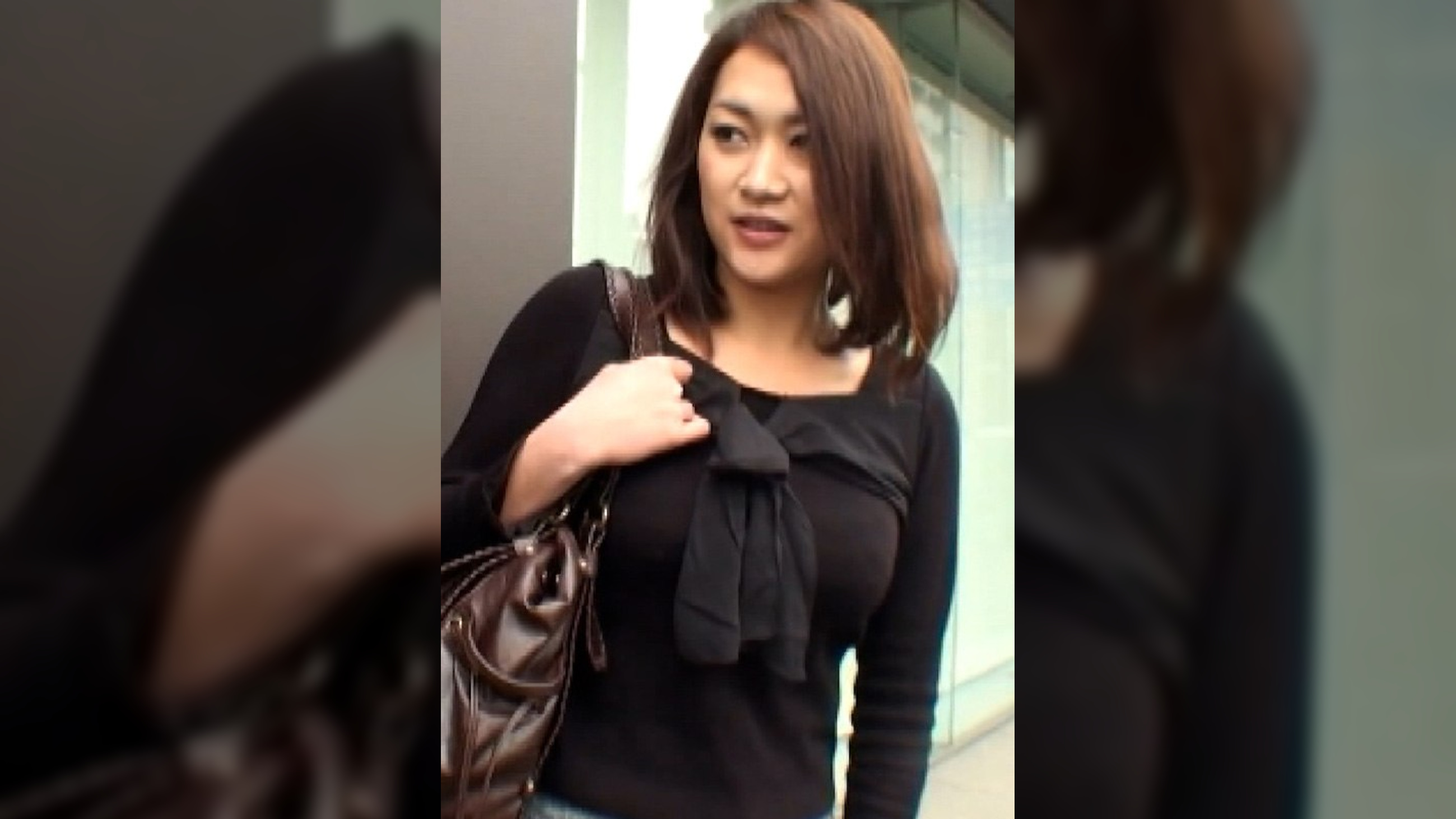 奥様の実態調査の協力をお願い！結婚7年目の奥様になし崩し的にボディタッチ！素人まるだし無防備過ぎる剛毛人妻にハメ撮りSEX