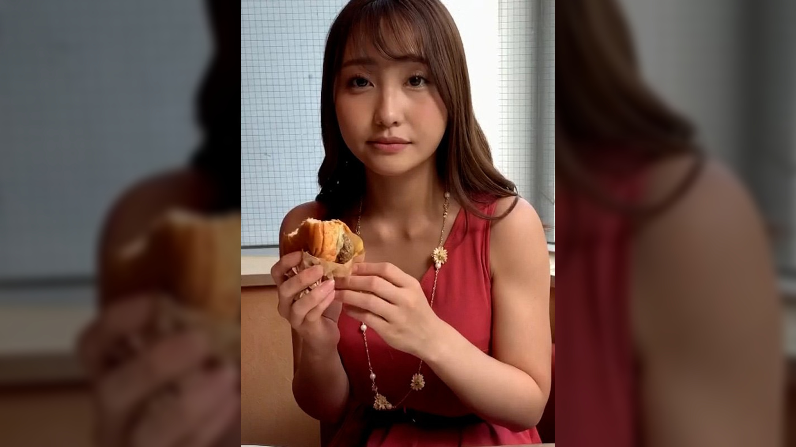 ハンバーガー大好き圧倒的美人と個撮テイでラブホで嵌めまくりSEX！