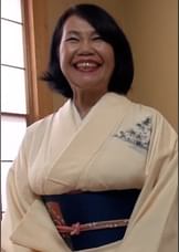 女性として生まれて最後の冒険、初めてのAV出演！和服熟女の豊満Fカップ乳が揺れまくり！