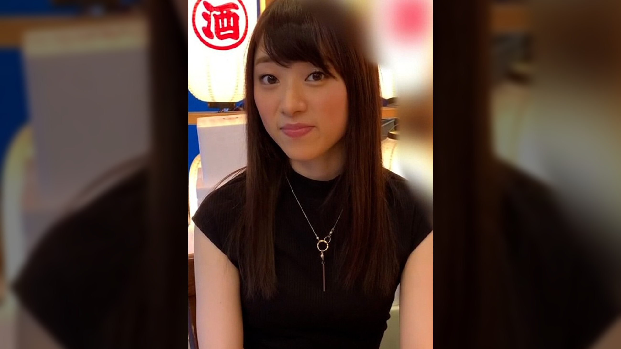 居酒屋で待ち合わせ、趣味はラーメン食べ歩きのなんかイイ感じのちいパイ美少女！コンビニでお酒を買い足してモデルテイでホテルにGO！流され女子力発揮でハメ撮りSEX