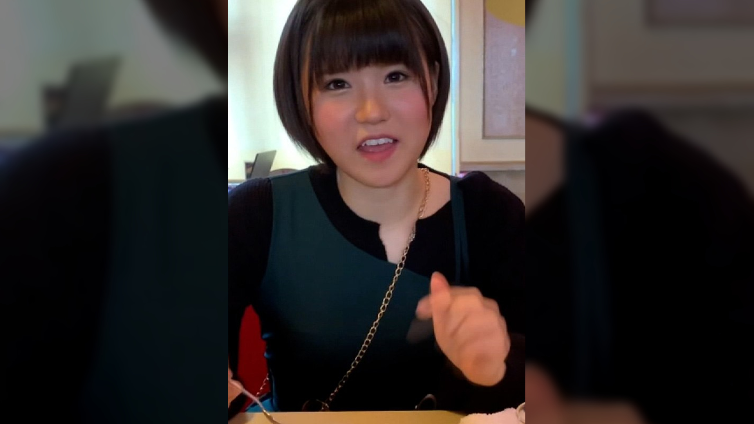 ちょっとおっとりだけど真面目そうでシンプルに可愛い！喫茶店でケーキを頬張る仕草もほほえましい美少女も根はエッチ好き！ハメ撮り目的でホテルにGO！