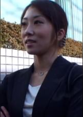 清楚系OLさんに取材と事務所に●れ込み高額報酬でエロインタビュー！剛毛ま○こに中出し２連発