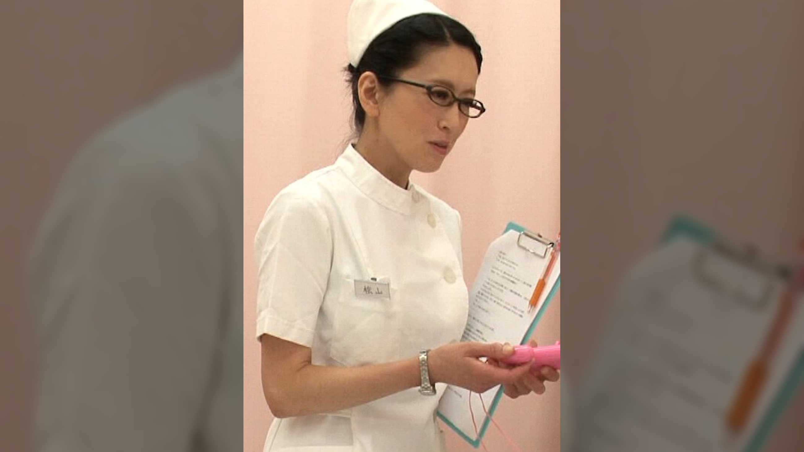 憧れの看護師さんにとびっこ試練！1日装着で性欲爆発⁉深夜の病院に喘ぎ声が響きわたる淫乱SEX！