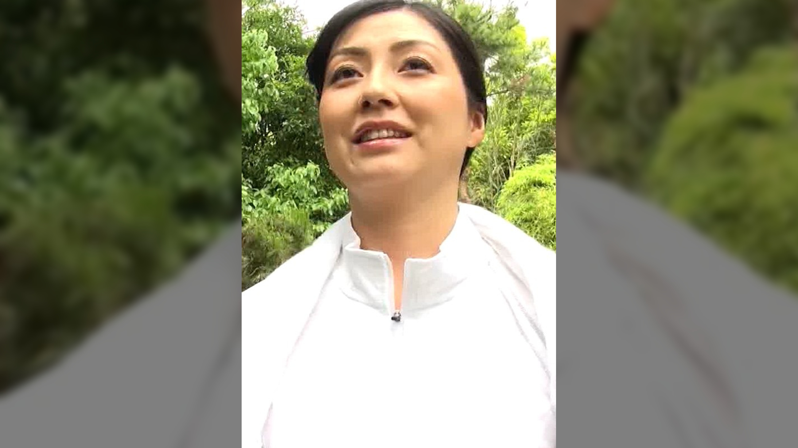 松本在住田舎暮らしの40代美熟女さんに突撃撮影！インタビューもそこそこに撮影開始！美乳で感度抜群中出し濃厚SEX！