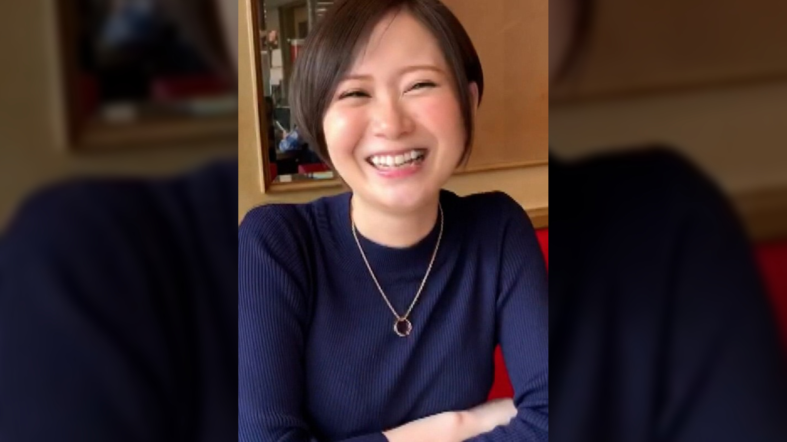ショートヘアーでボーイッシュなサバサバキャラ、胸とクビレがエロ過ぎ銀行員美女とストレス発散ハメ撮りSEXでイキまくり！