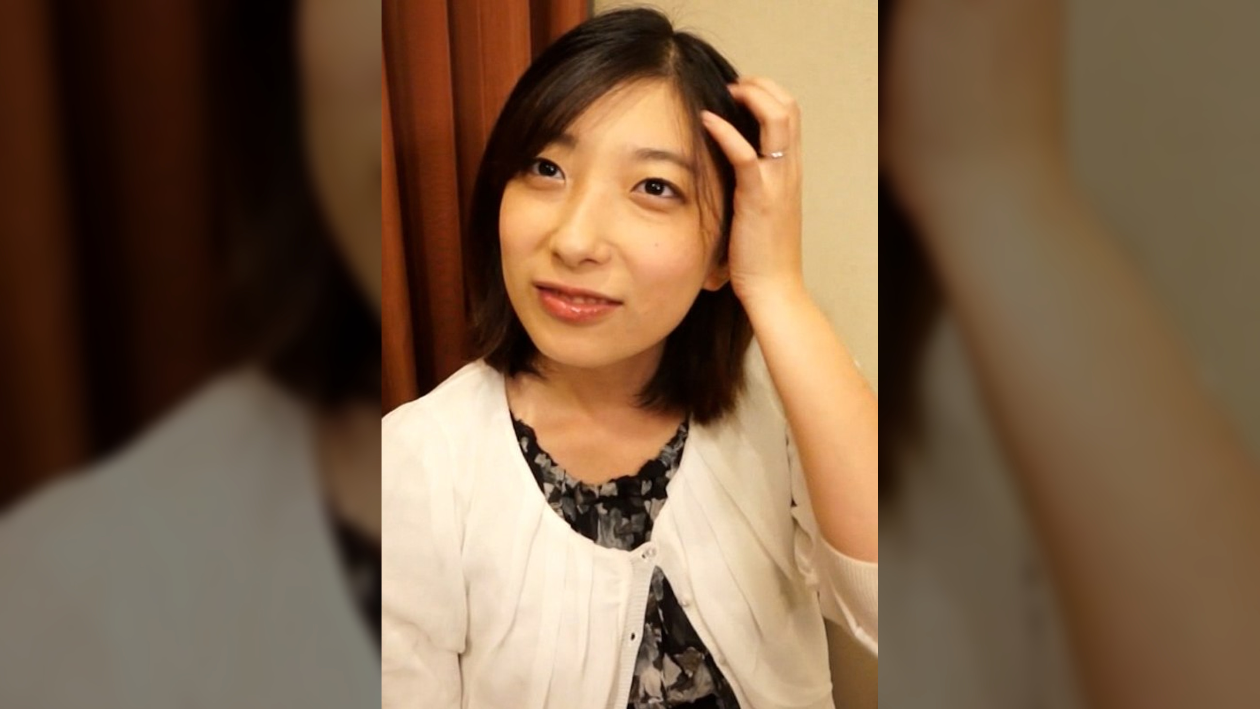 アンケート調査に協力してくれた奥様にさらに謝礼上乗せで特殊バイトを提案！下着モデルからなし崩し的にハメ撮りSEX！
