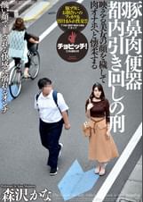 豚鼻肉便器 都内引き回しの刑　森沢かな
