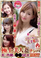 極上美人妻ナンパ 夫に内緒の××SEX Best9 6名