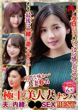 極上美人妻ナンパ 夫に内緒の××SEX Best10 6名