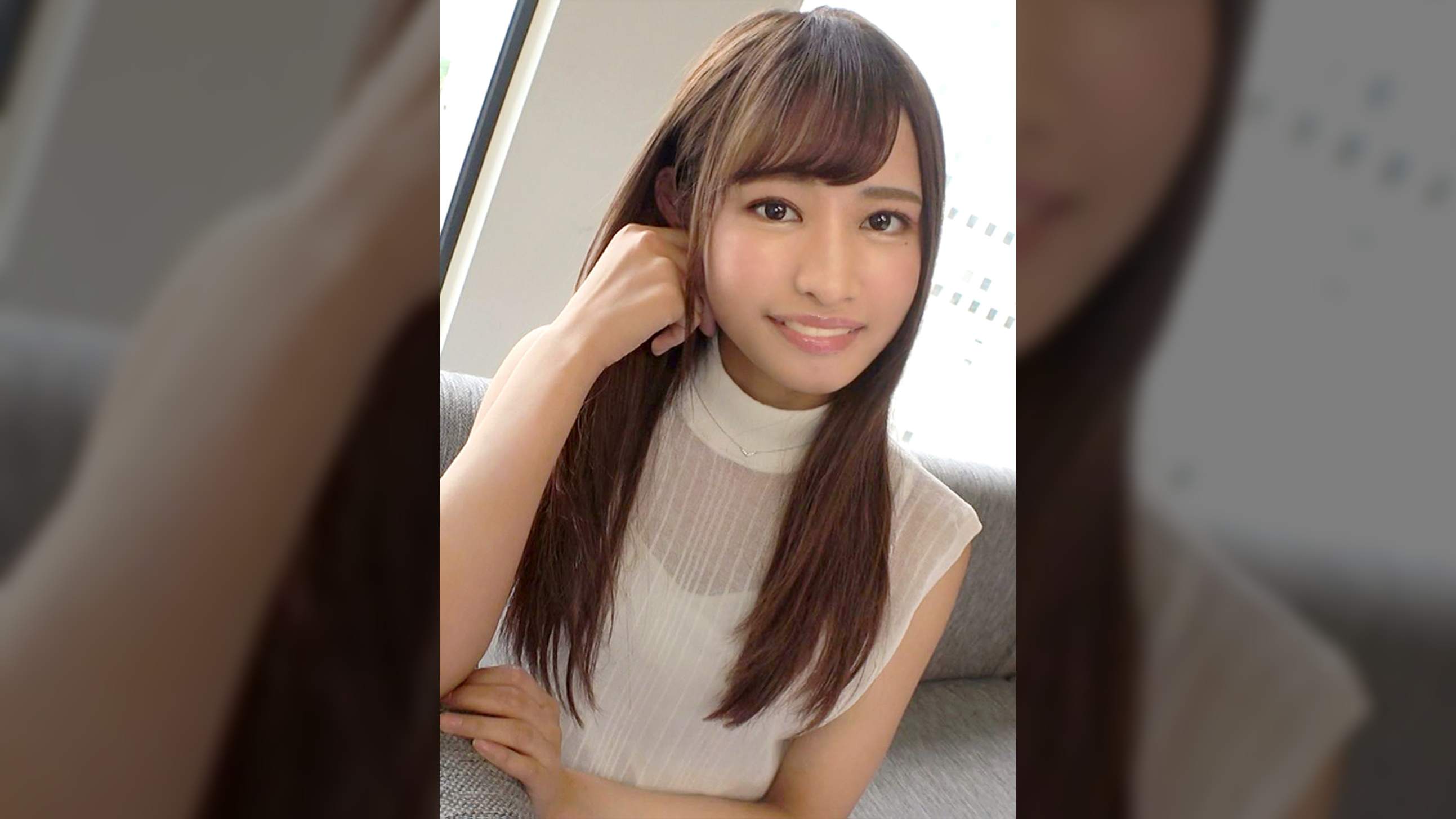 【初撮り】【天真爛漫】【超美脚×小ぶり美尻】プリっとした小さな美尻をカメラに突き出し、必死な表情を魅せるスレンダー美少女。現役大学生の本気セックスは本編で！ ネットでAV応募→AV体験撮影 1572