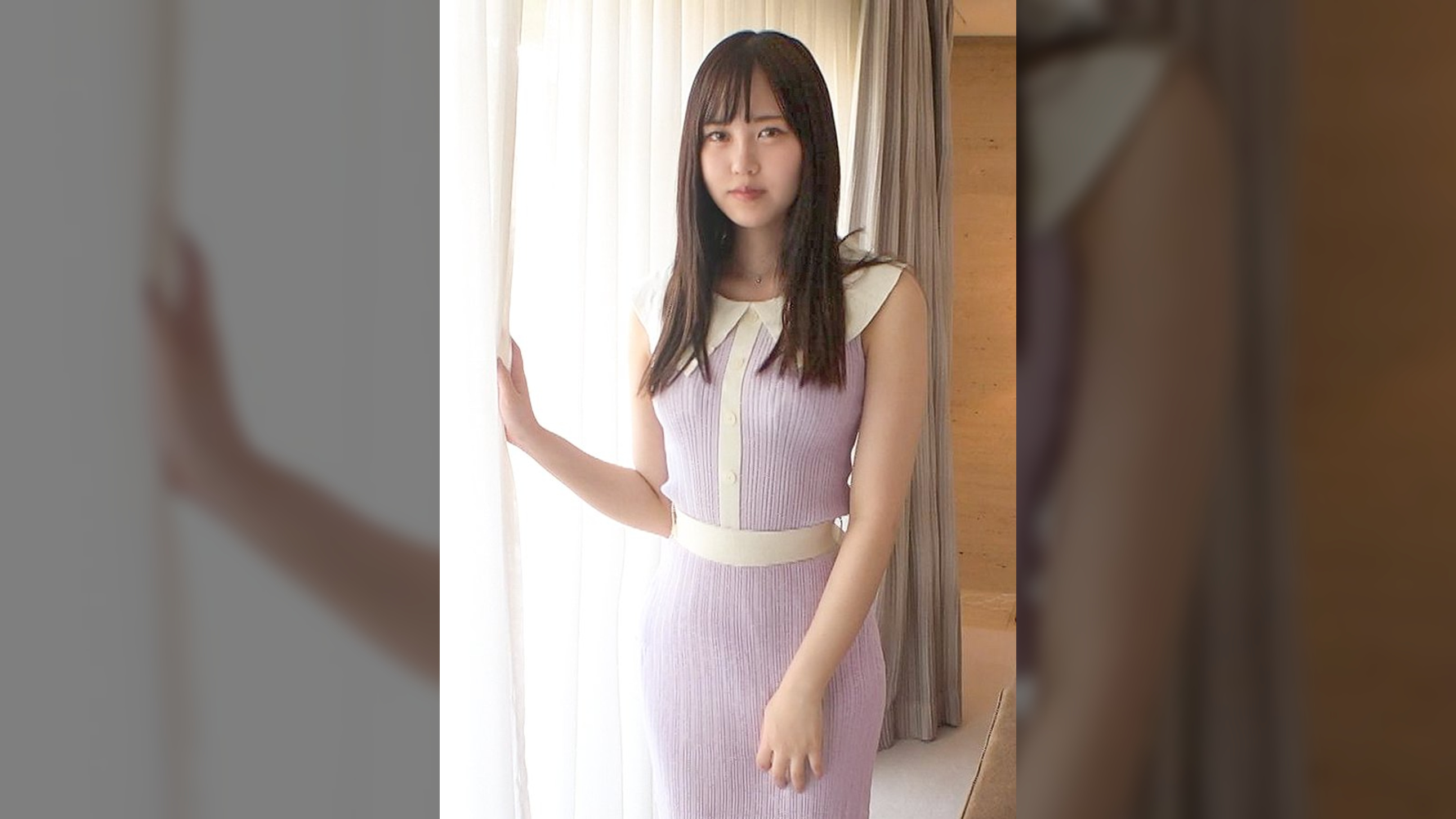 【初撮り】【長身スレンダー】身長173cm超脚長JD登場！清楚フェイスに感度良好のモチモチ美乳。ワレメが見える程薄い陰毛の下からは卑猥な音が鳴り響き.. 応募素人、初AV撮影 290