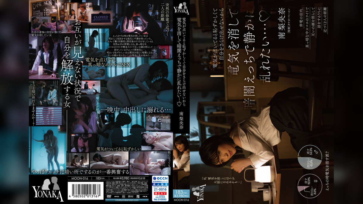 電気が点いてると恥ずかしくて自分をさらけ出せないから電気を消して暗闇えっちで静かに乱れたい… 南梨央奈