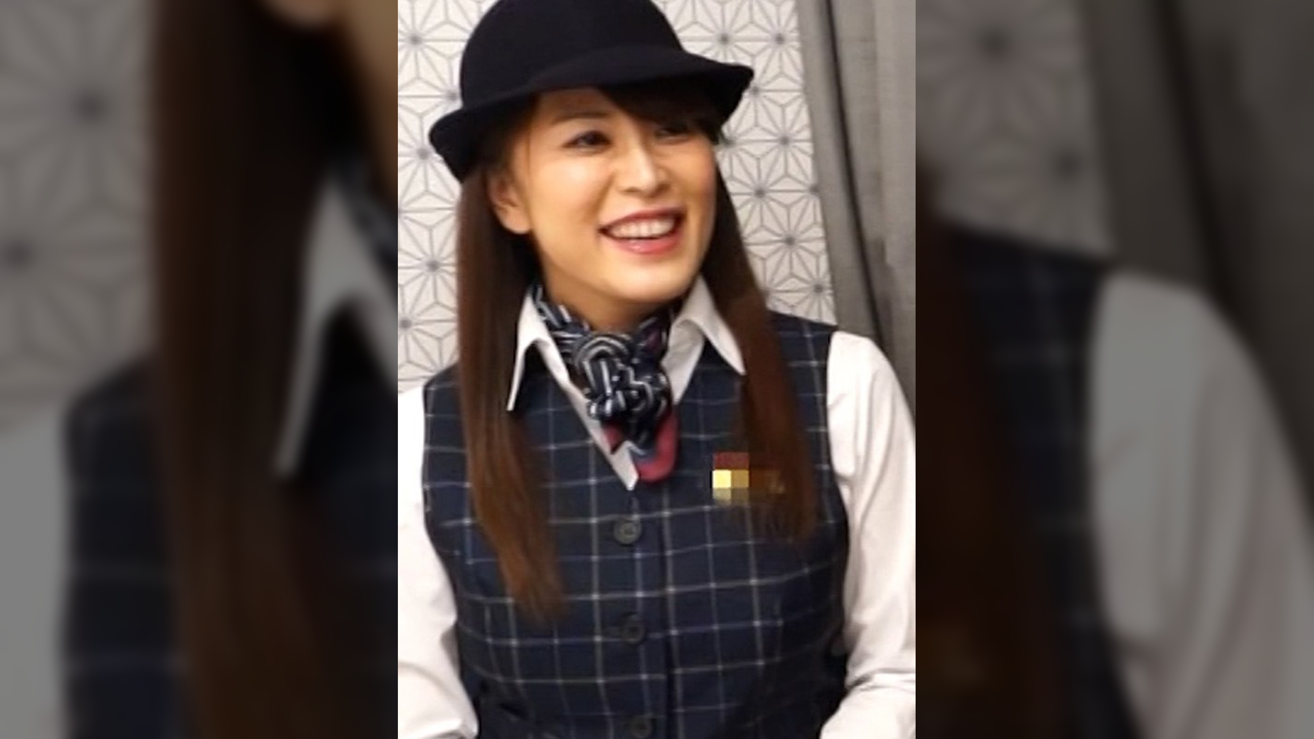 休憩中のバスガイドさんをナンパしてお悩み相談⁉仕事のストレスで性欲旺盛な巨乳美人バスガイドさんにセクハラ指導でその気にさせて中出しSEX！