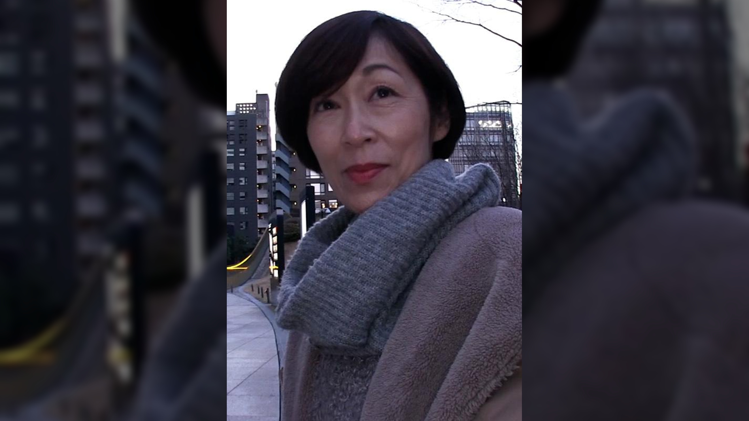 ショートヘアーの清楚系五十路熟女が女の悦びを求めてAV出演！ビクンビクンとカラダを痙攣させての絶頂SEX