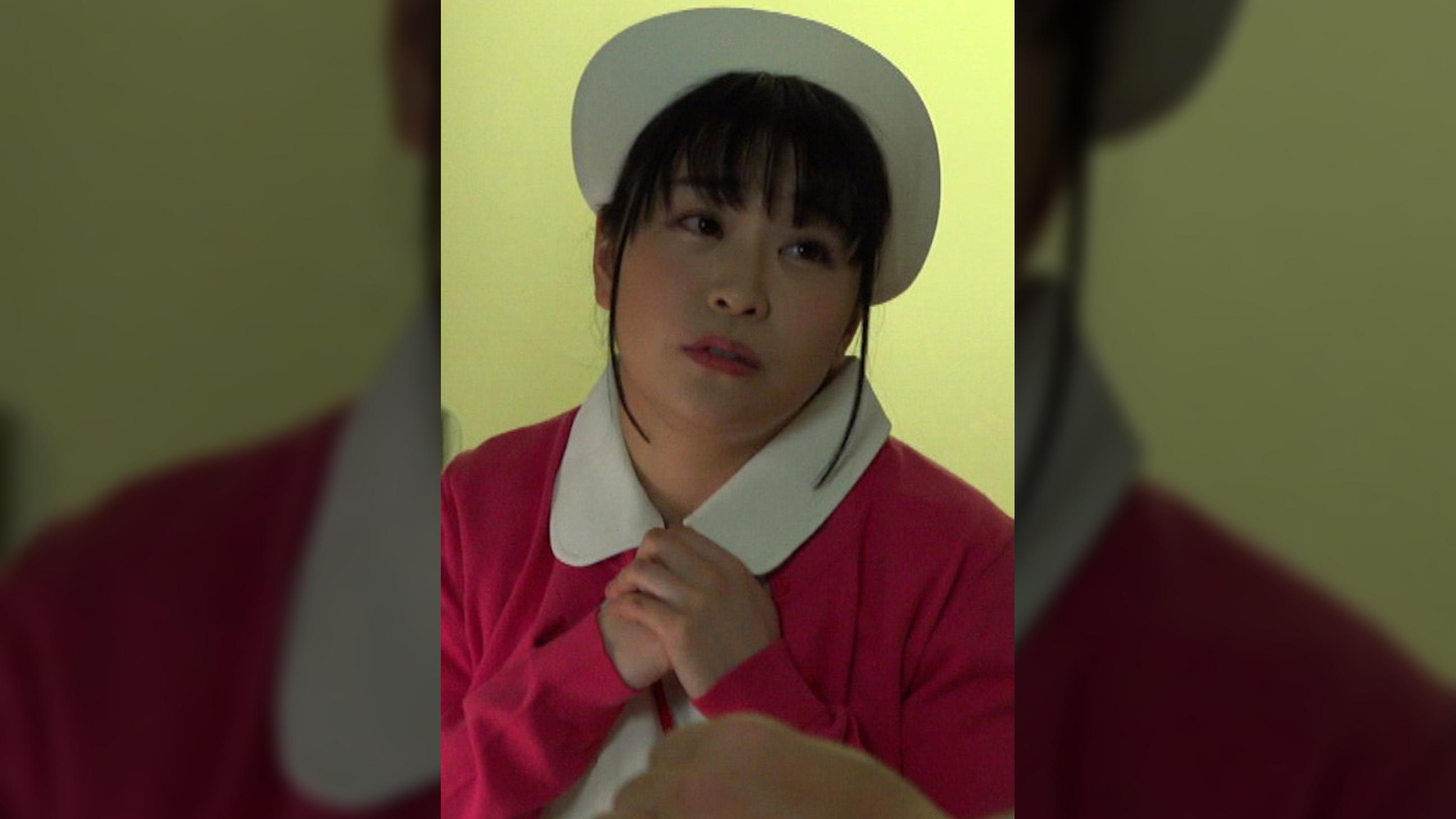 夜勤続きの看護師さんは欲求不満！深夜の受付でオナニーする淫乱性癖の看護師さんと深夜の病室で声を潜めて痴女SEX！