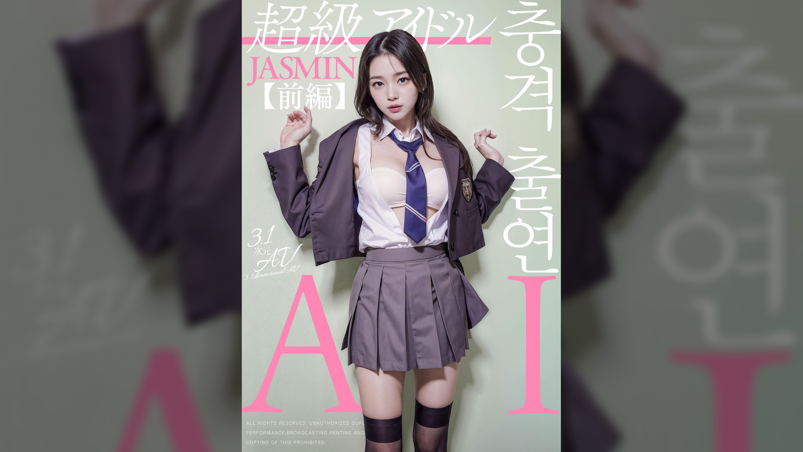 【3.1次元】AI超級アイドル　衝撃出演　JASMIN