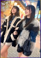 【乱交】褐色のスレンダー美女×色白潮吹きビシャビシャ女【ゆい＆りん】