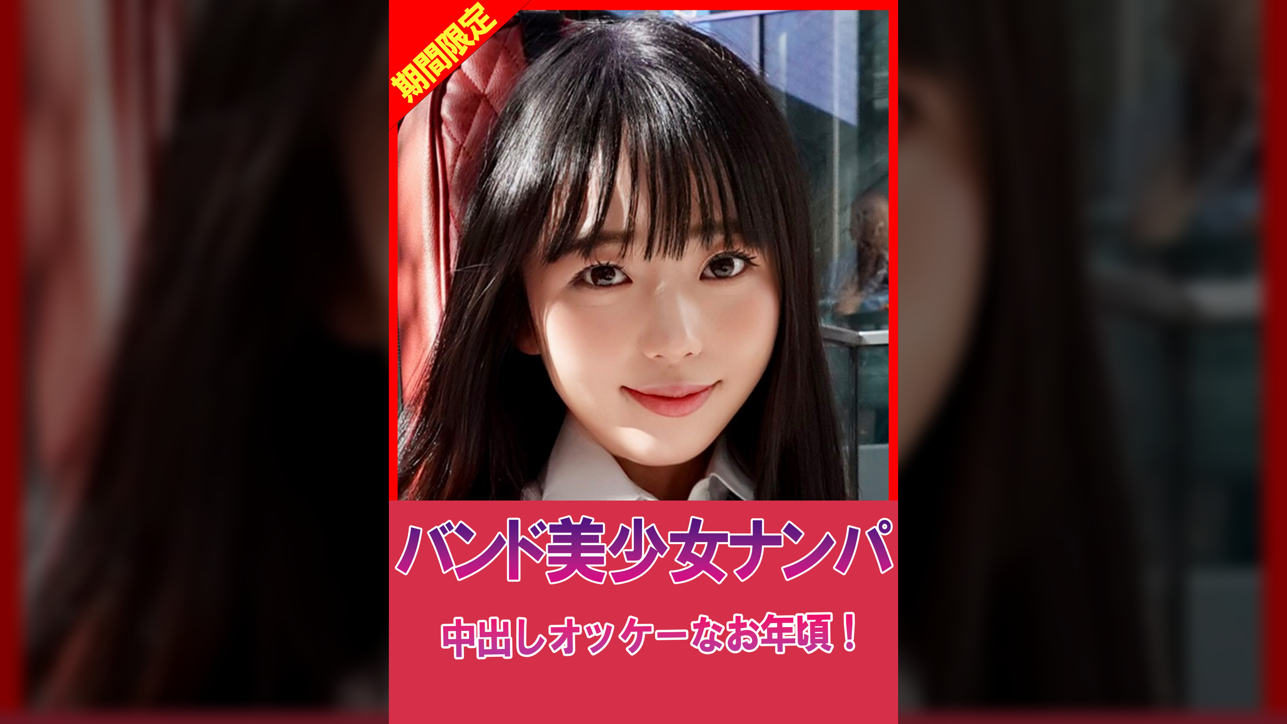 超美少女ギター女●●生ナンパ完堕ち！バンド●Kアへ顔中生出し