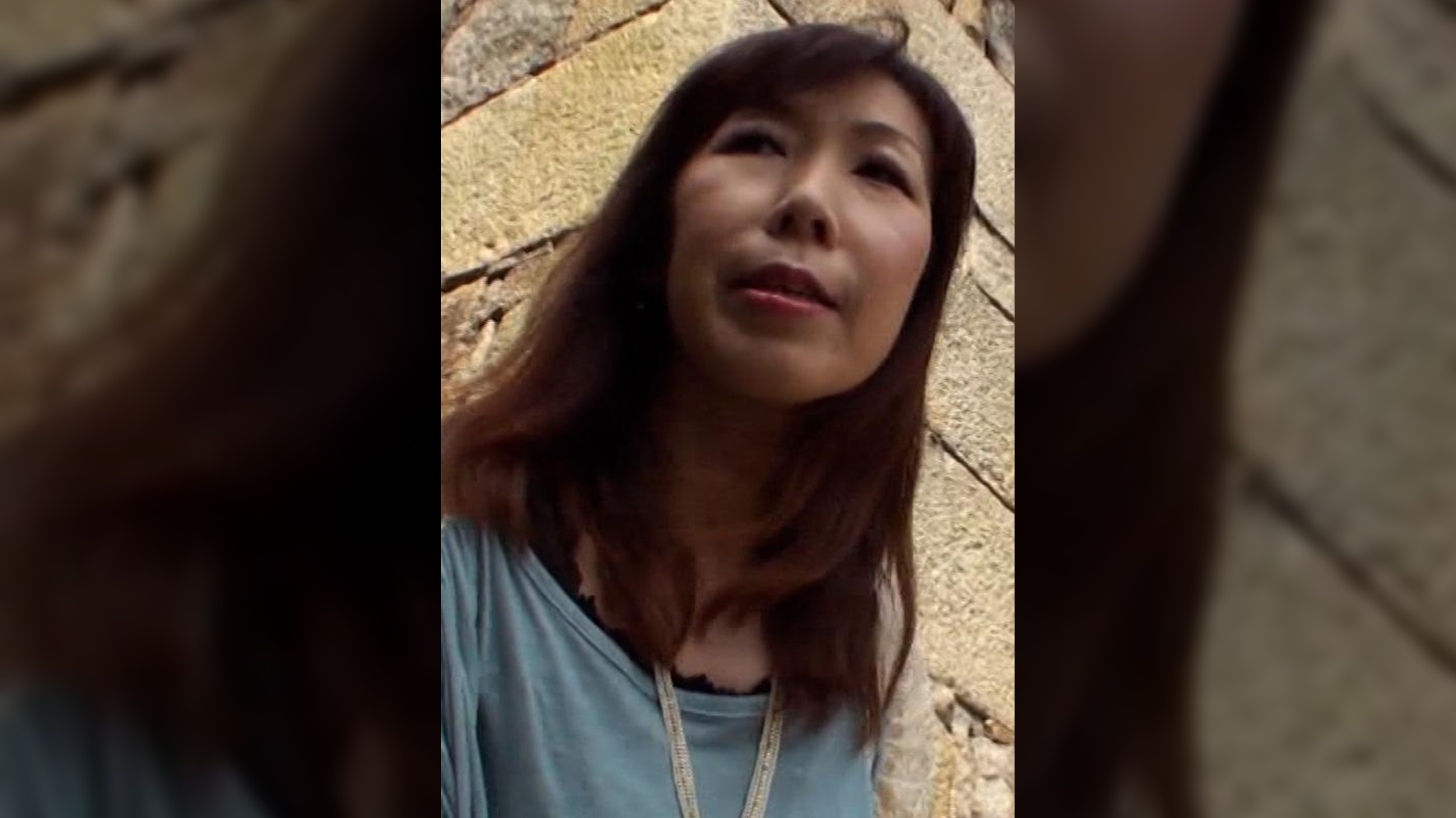 興味本位とAV男優との刺激を求めて遥々名古屋から応募して来た四十路熟女と昼下がりのホテルでAV撮影！