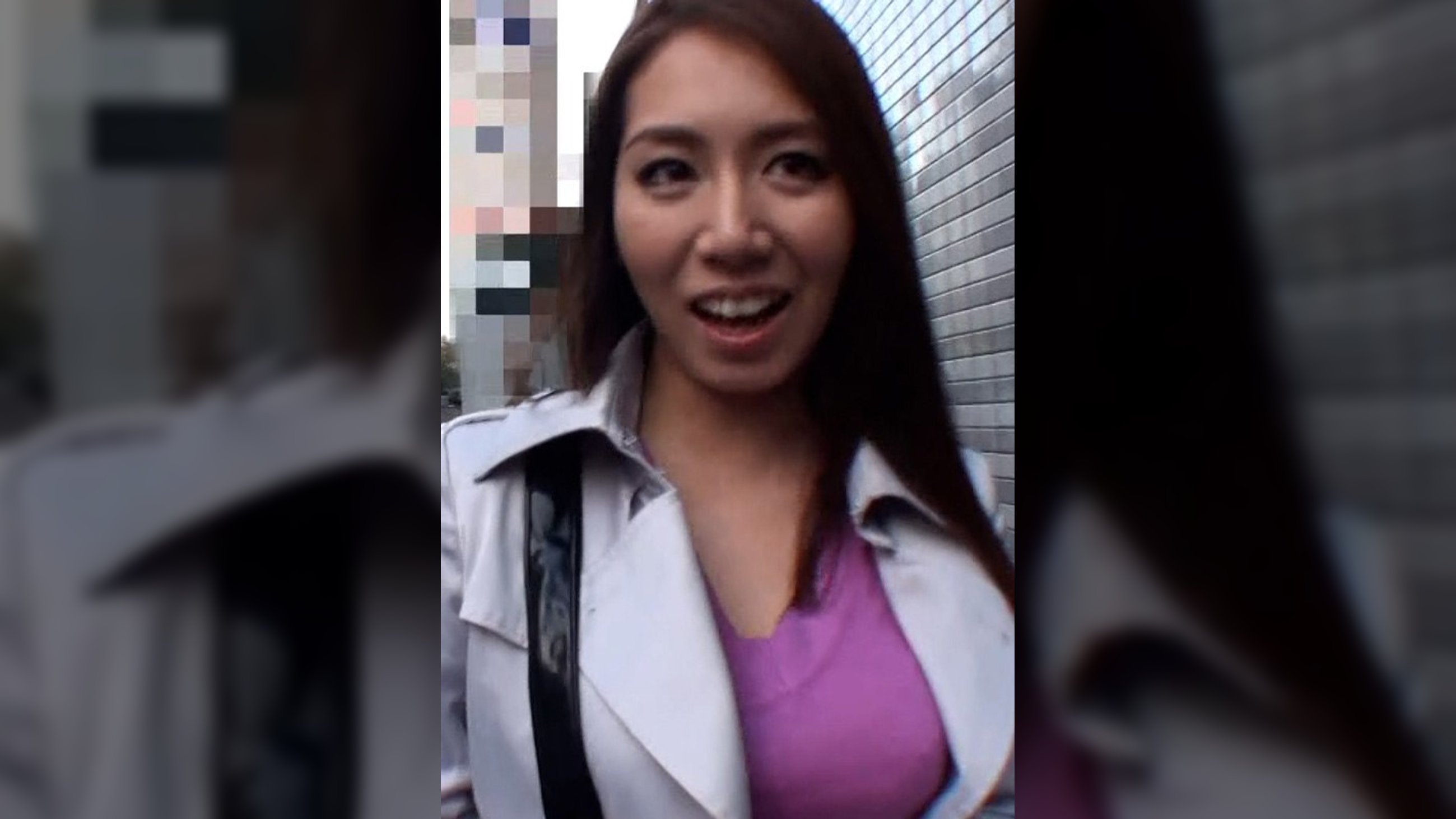 凛としたスタイリッシュな巨乳奥さまをナンパして大人のおもちゃモニターで淫乱妻に豹変！はしたなく乱れる奥さまに生で中出し！